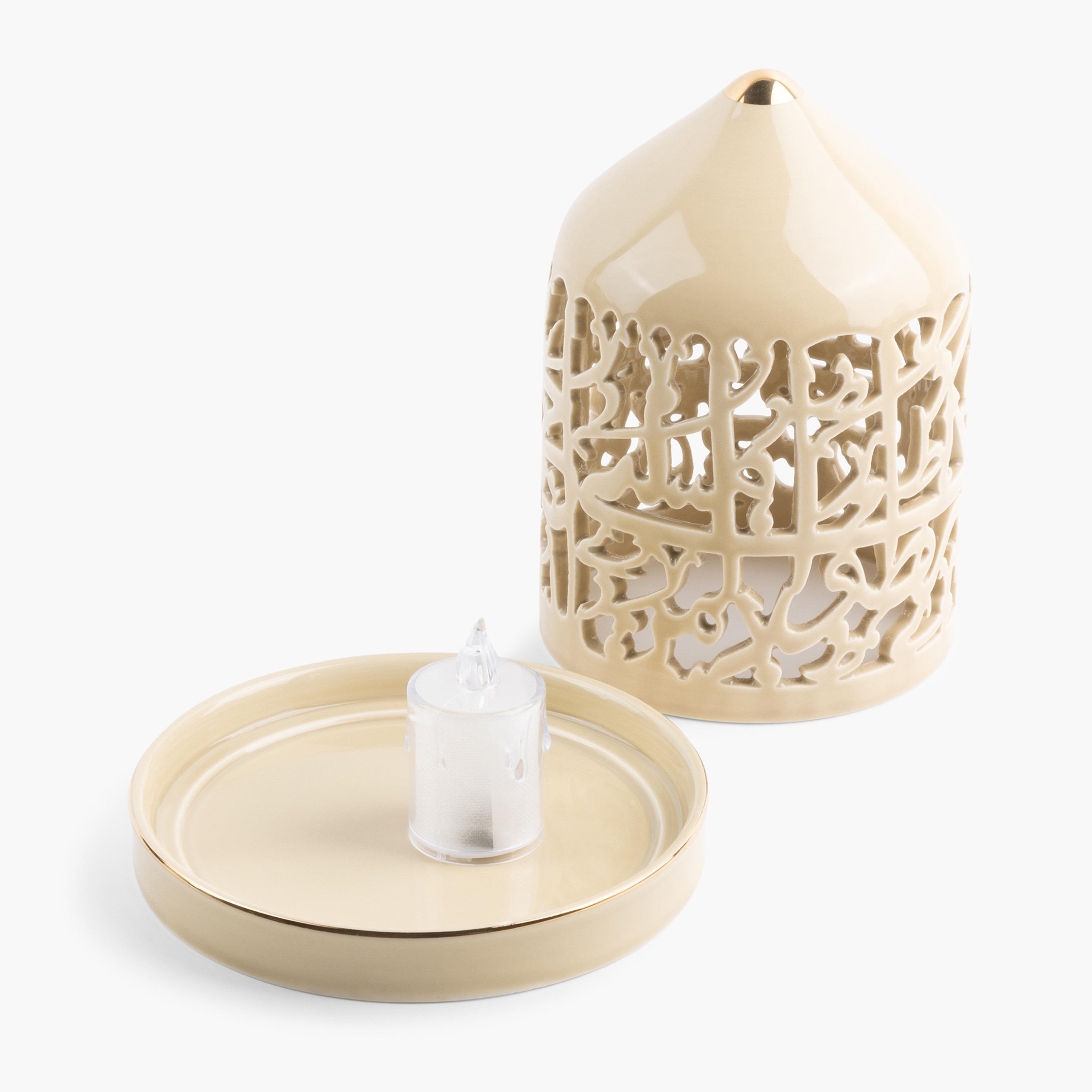 حامل شموع إلكتروني أصالة من أوتانتيك - 17 سم-household-decor-candleholdersandlanterns-image-3