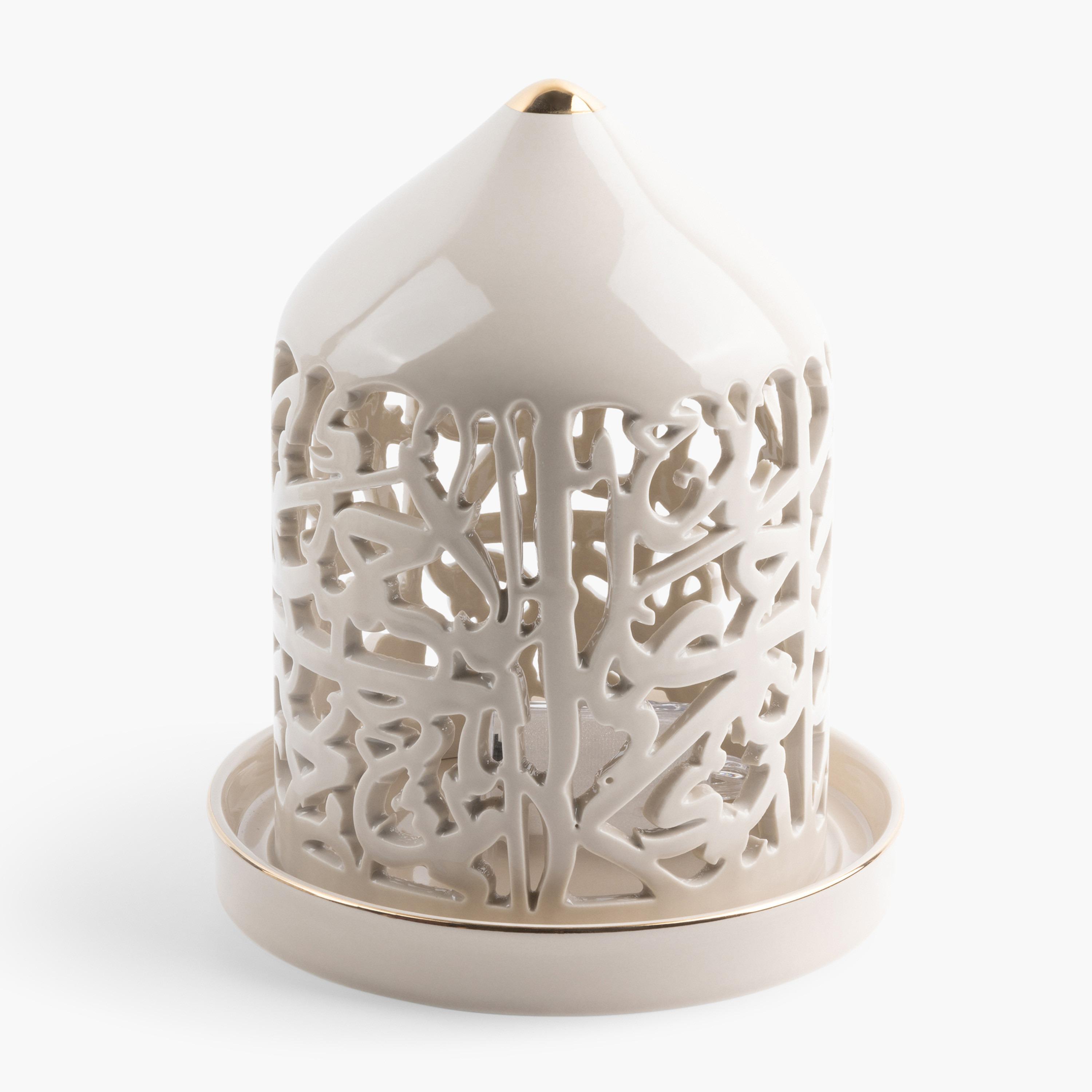 Asalah Electronic Candleholder - 21 cms-household-decor-candleholdersandlanterns-image-2