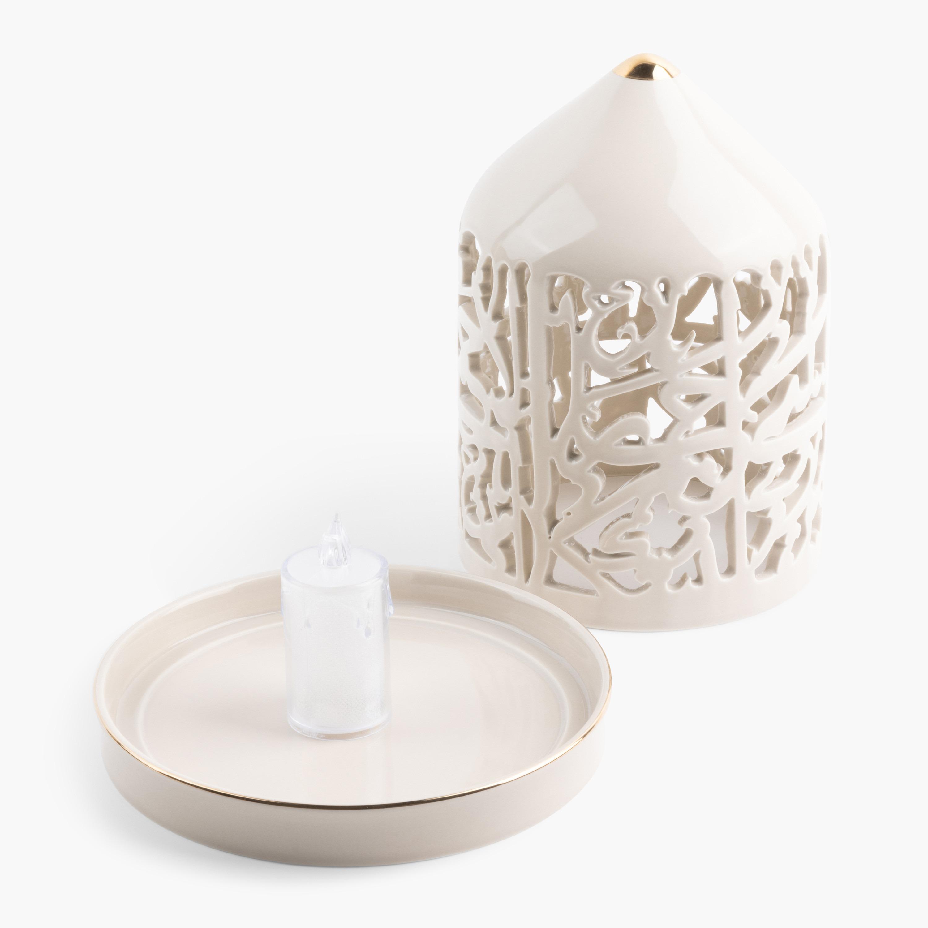 حامل شموع كهربائي أصالة من أوتانتيك - 21 سم-household-decor-candleholdersandlanterns-image-3