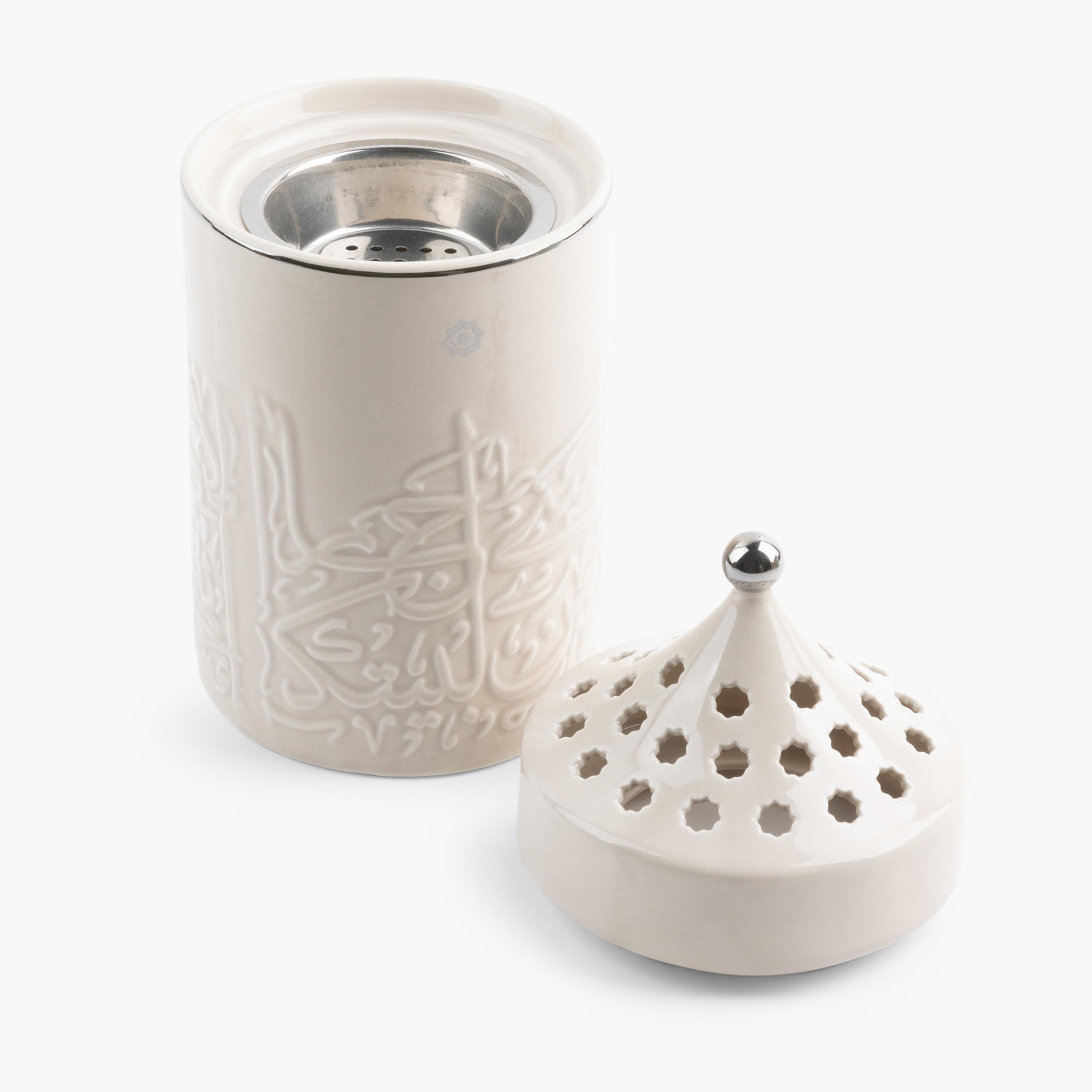 مبخرة بارزة الملمس أصالة من أوتانتيك - 10x10x20 سم-household-homefragrance-burners-image-4