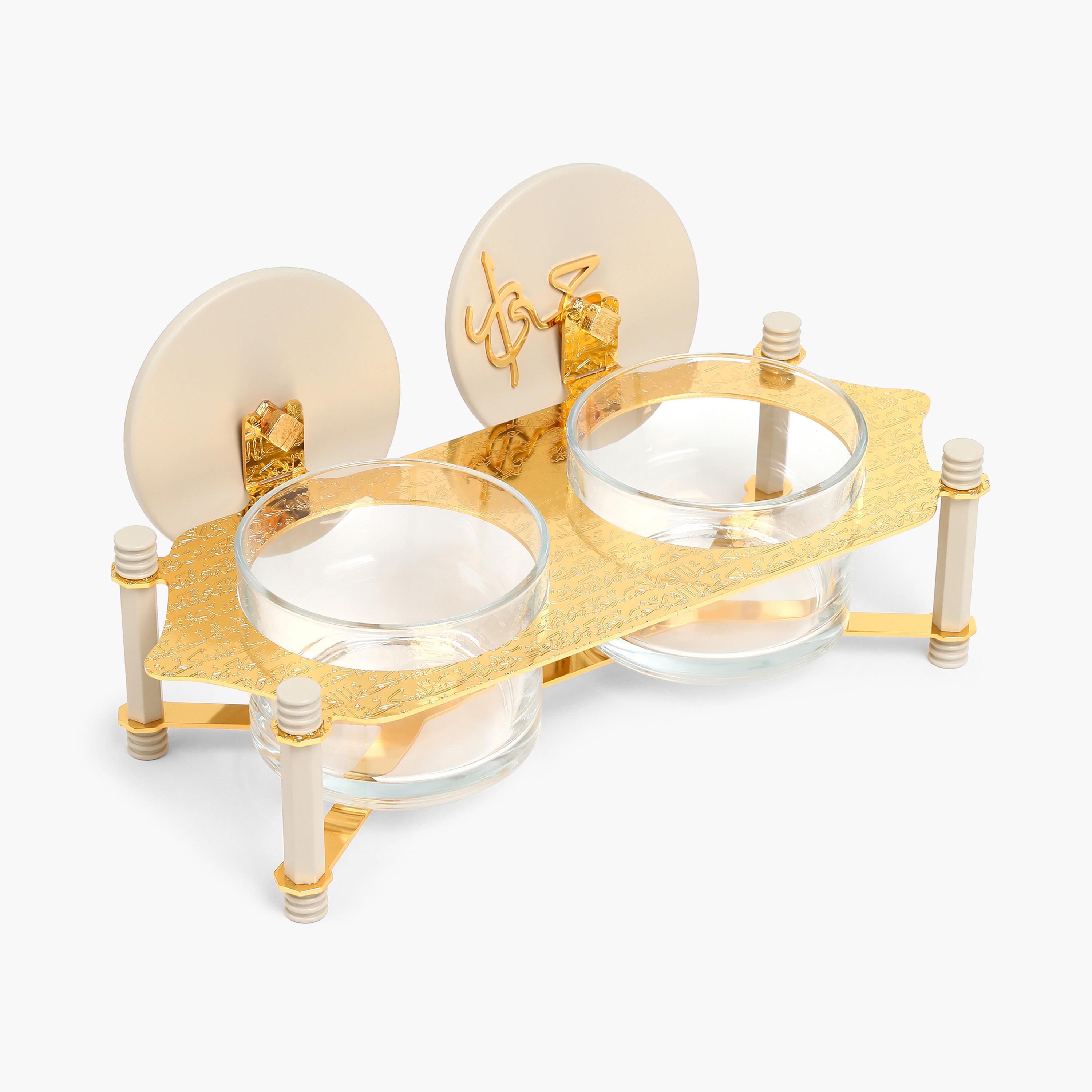 Jiwar Nut Serving Bowl with Lid and Tray-household-dining-serveware-chipsanddip-image-4
