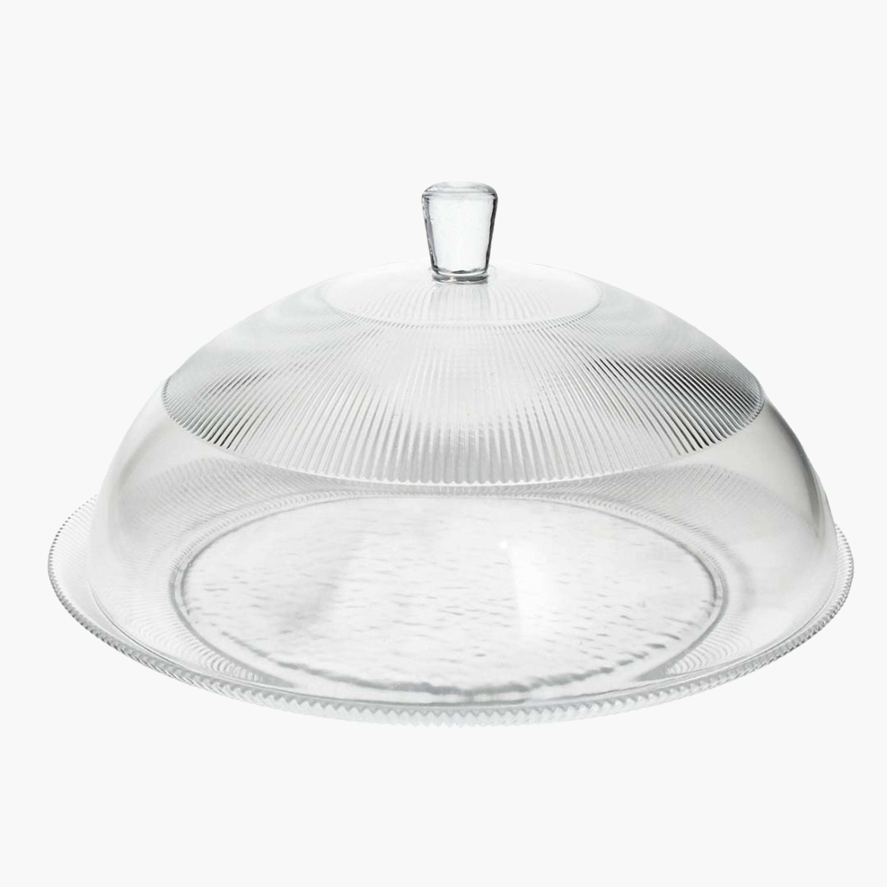 Glass Cake Holder with Lid-household-dining-serveware-cakestands-image-1