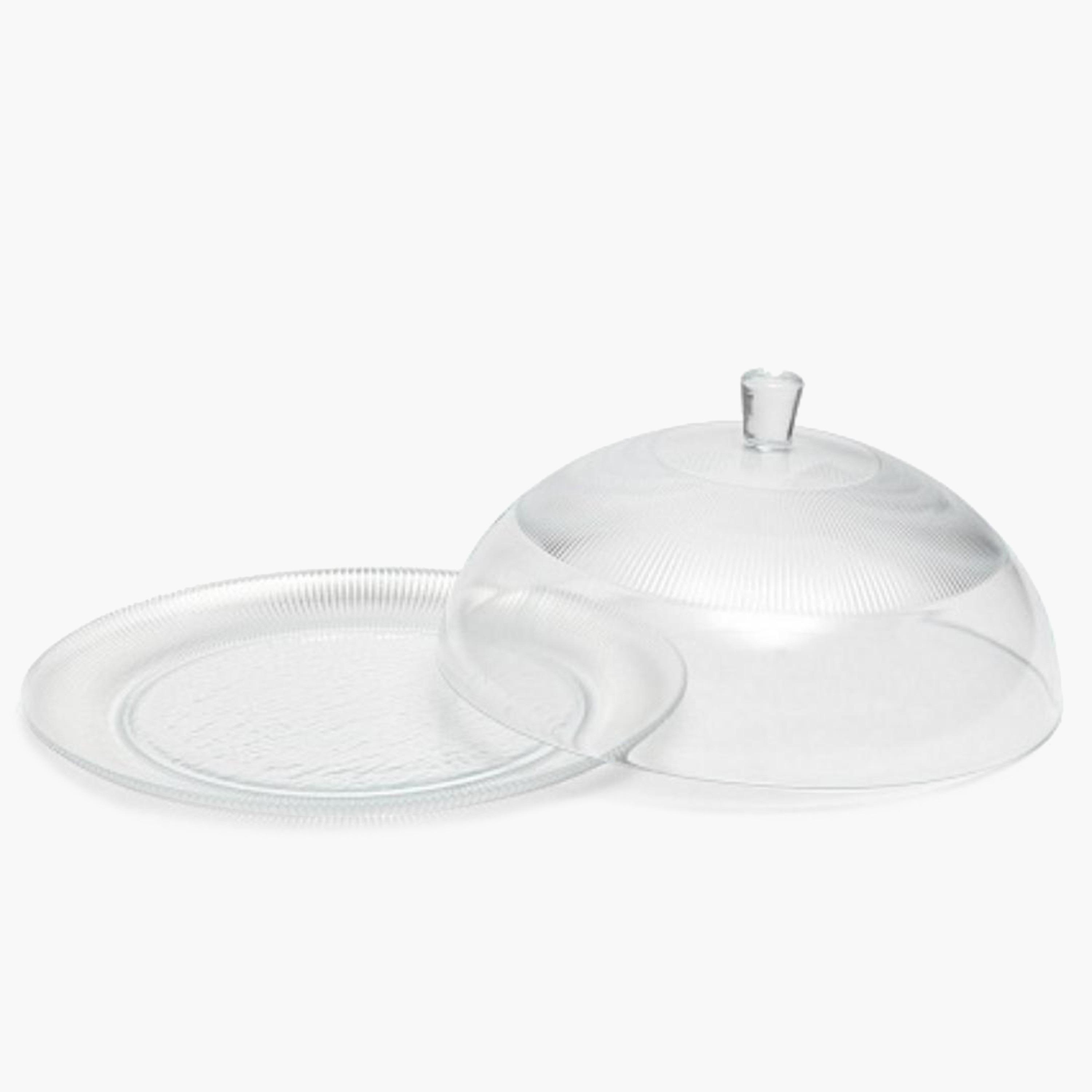 Glass Cake Holder with Lid-household-dining-serveware-cakestands-image-2