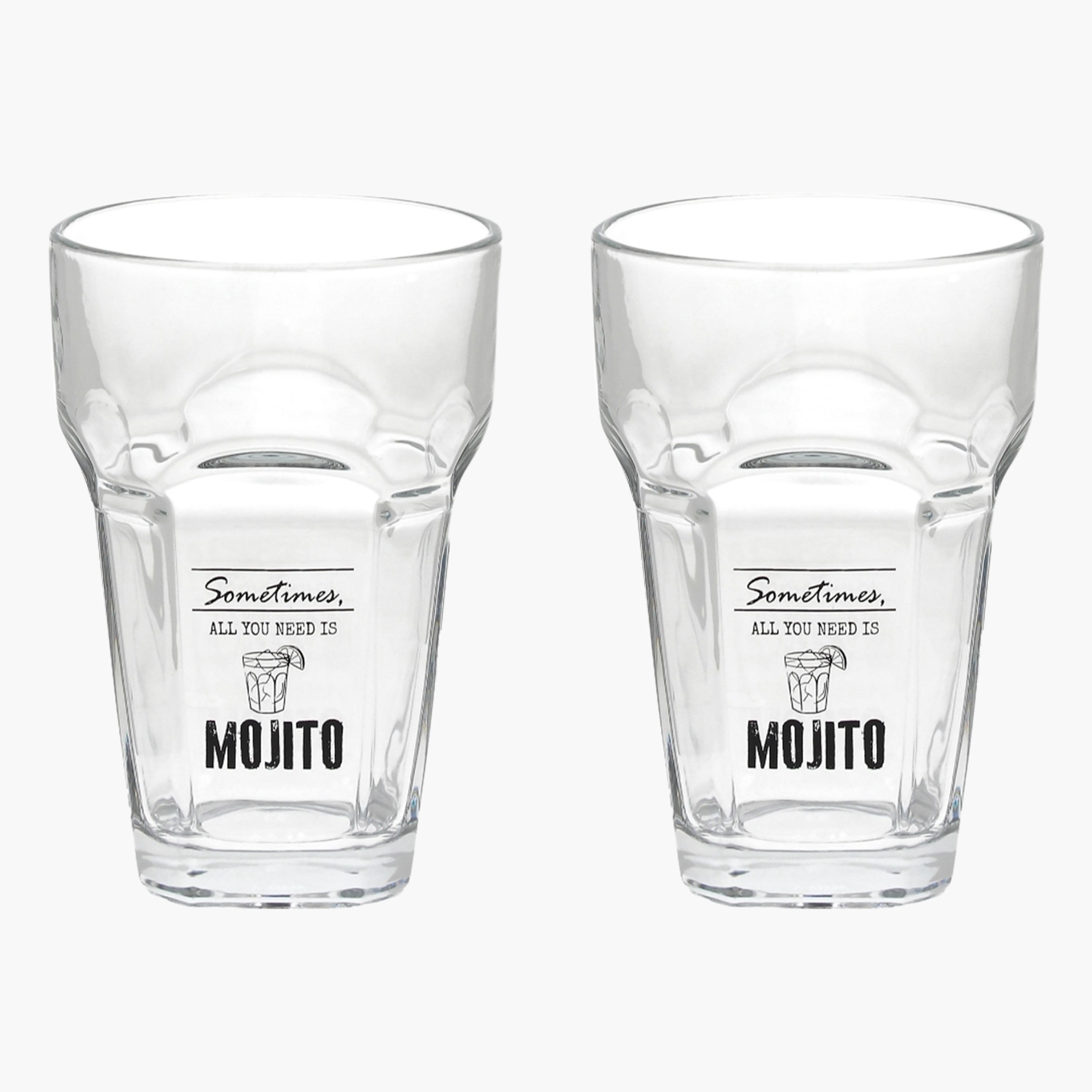 Lets Party 2-Piece Glass Set - 400 ml-household-dining-glassware-stemware-image-1