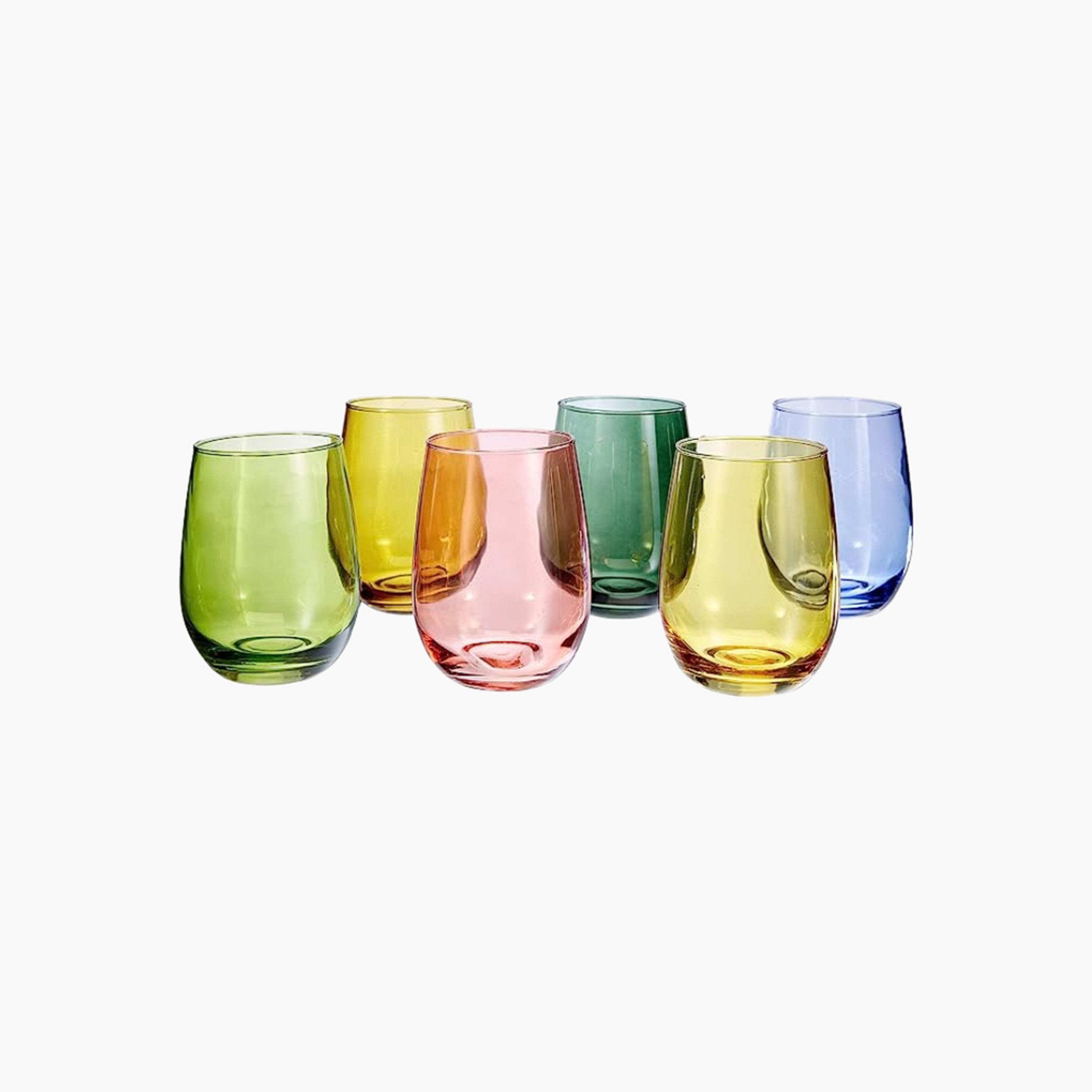 Tulip 6-Piece Glass Set - 400 ml-household-dining-glassware-drinkingglasses-image-1