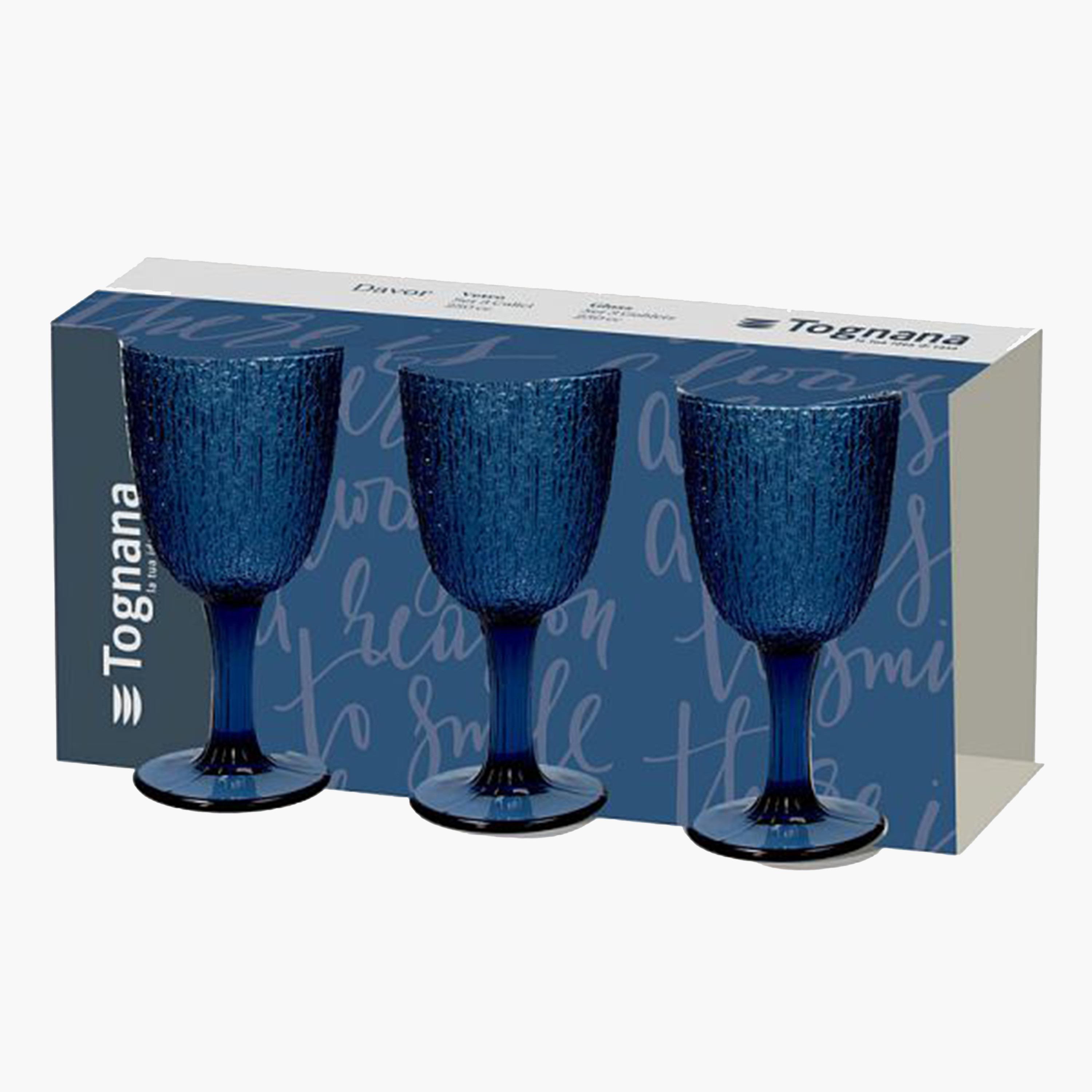 طقم كؤوس 3 قطع دافور من توجنانا-household-dining-glassware-stemware-image-3