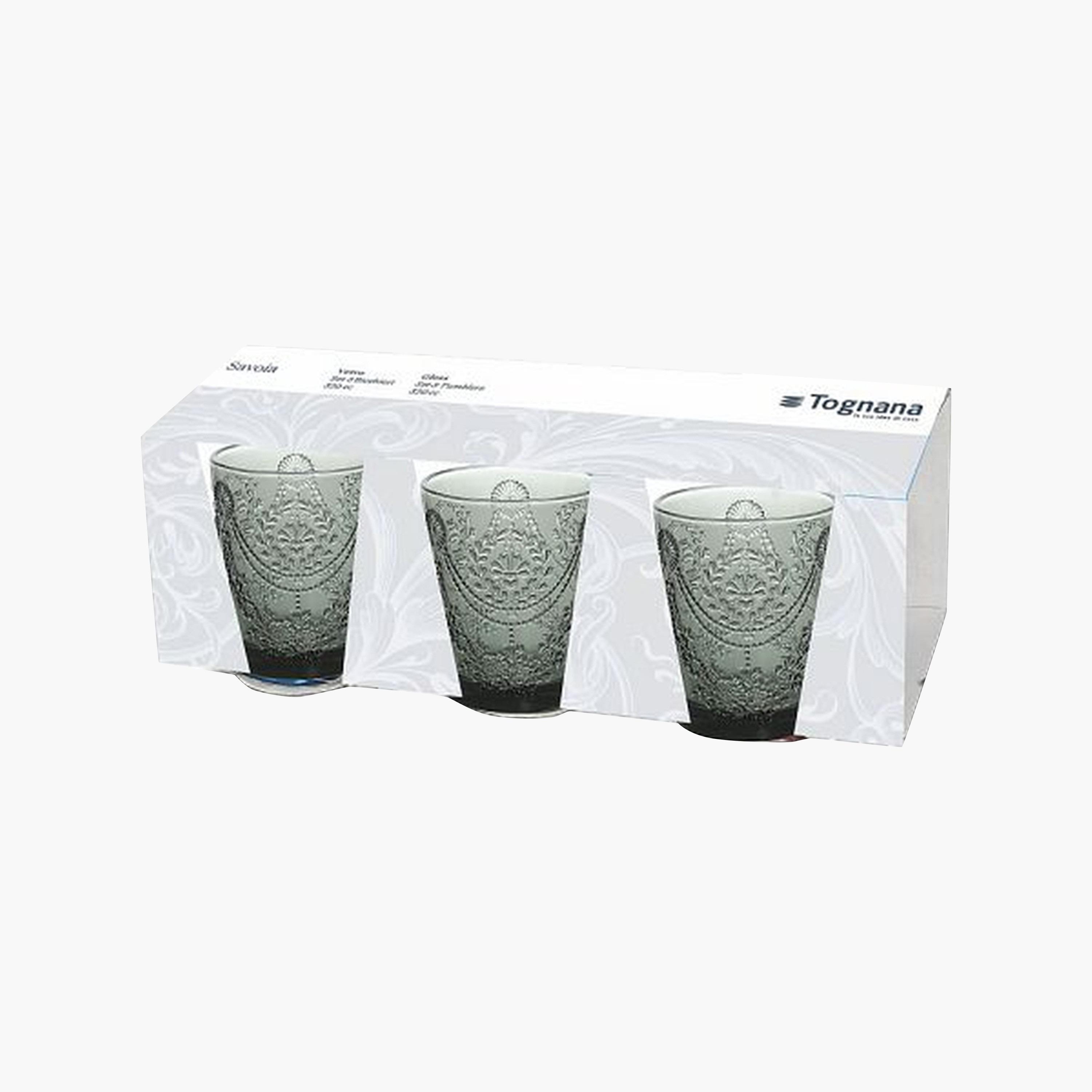 كوب سافويا جريجيو من توجنانا - طقم من 3 قطع-household-dining-glassware-drinkingglasses-image-2