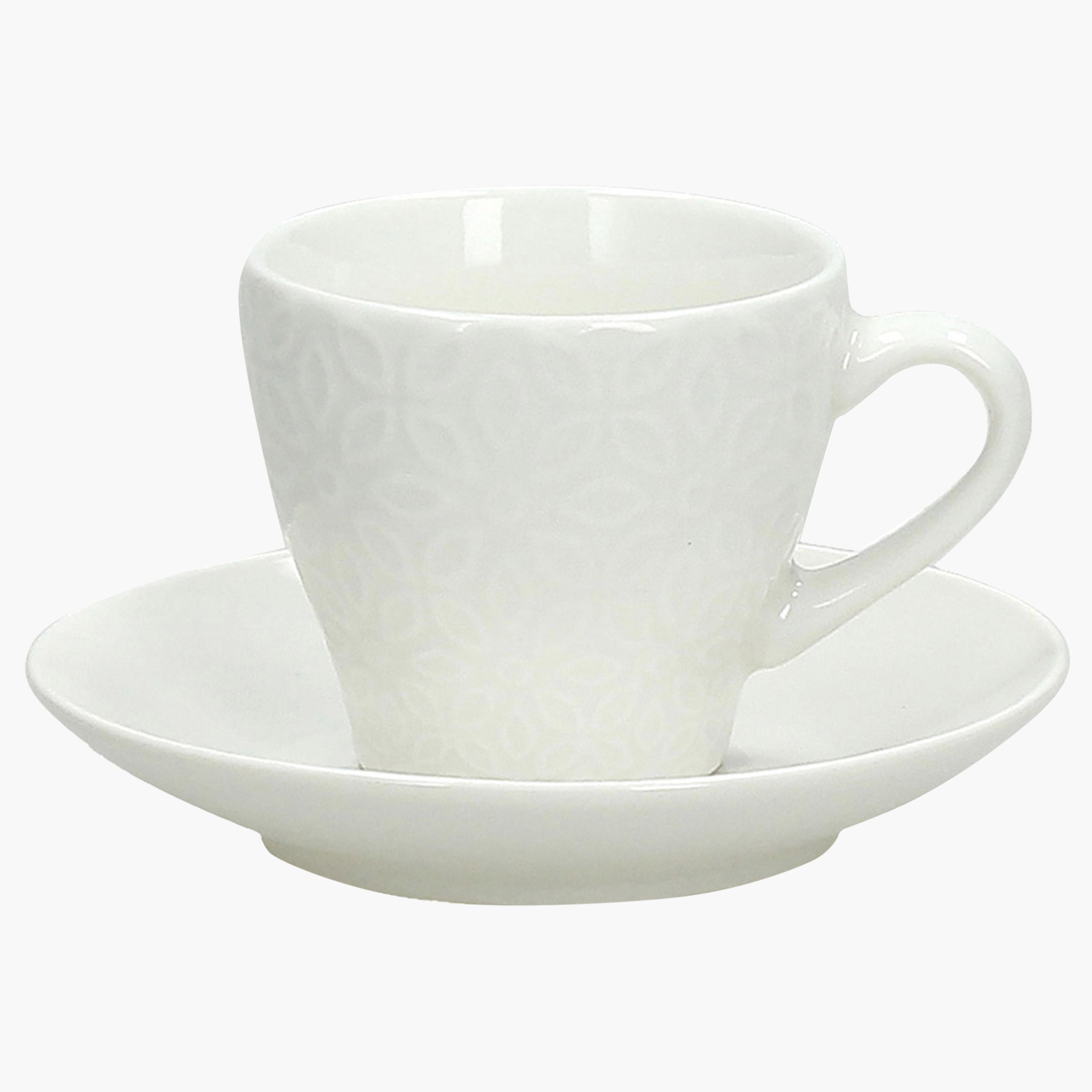 New Bone China 12-Piece Cup and Saucer Set-household-dining-teaandcoffee-teaandcoffeesets-image-1