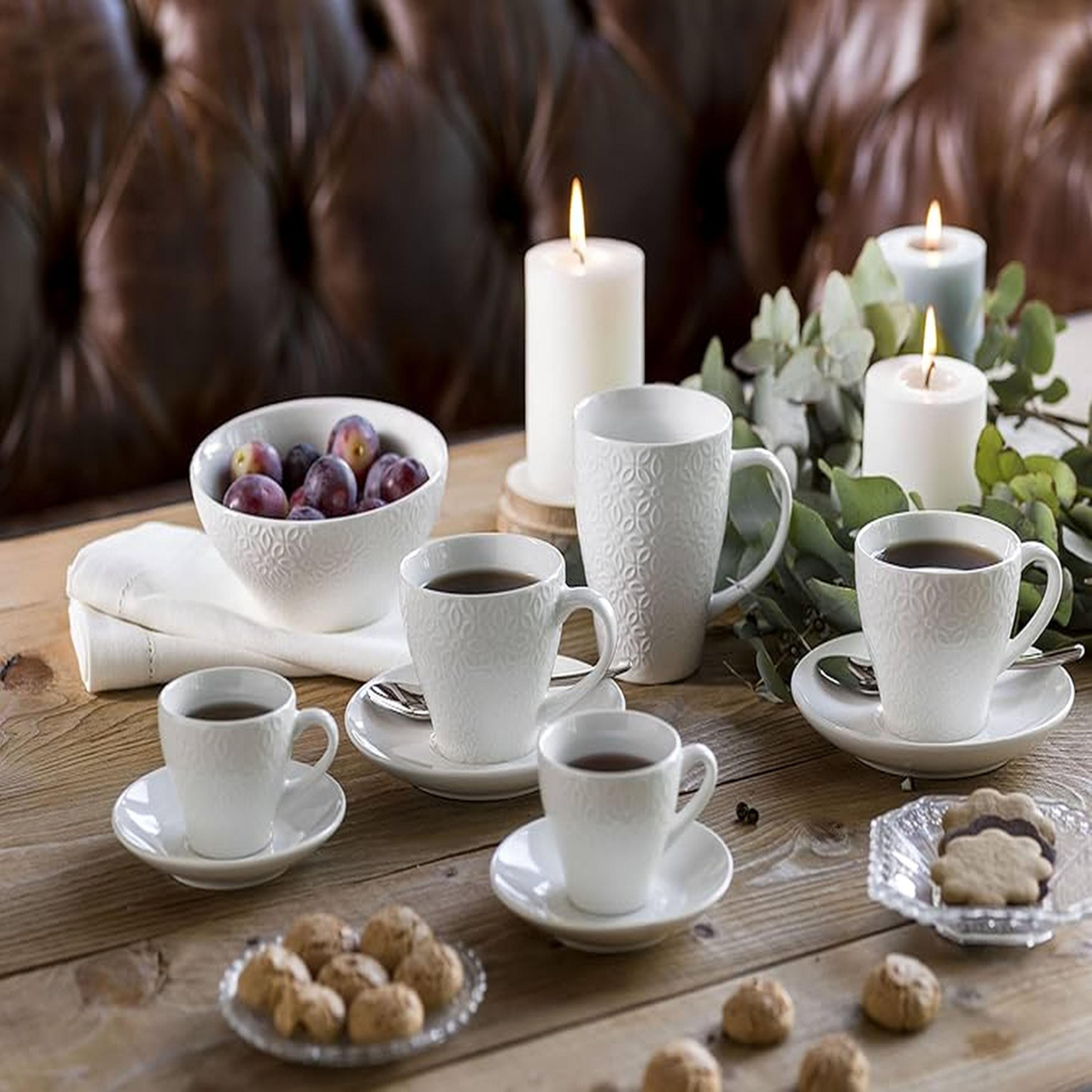 طقم فناجين وصحون خزف صيني 12 قطعة من توجنانا-household-dining-teaandcoffee-teaandcoffeesets-image-2
