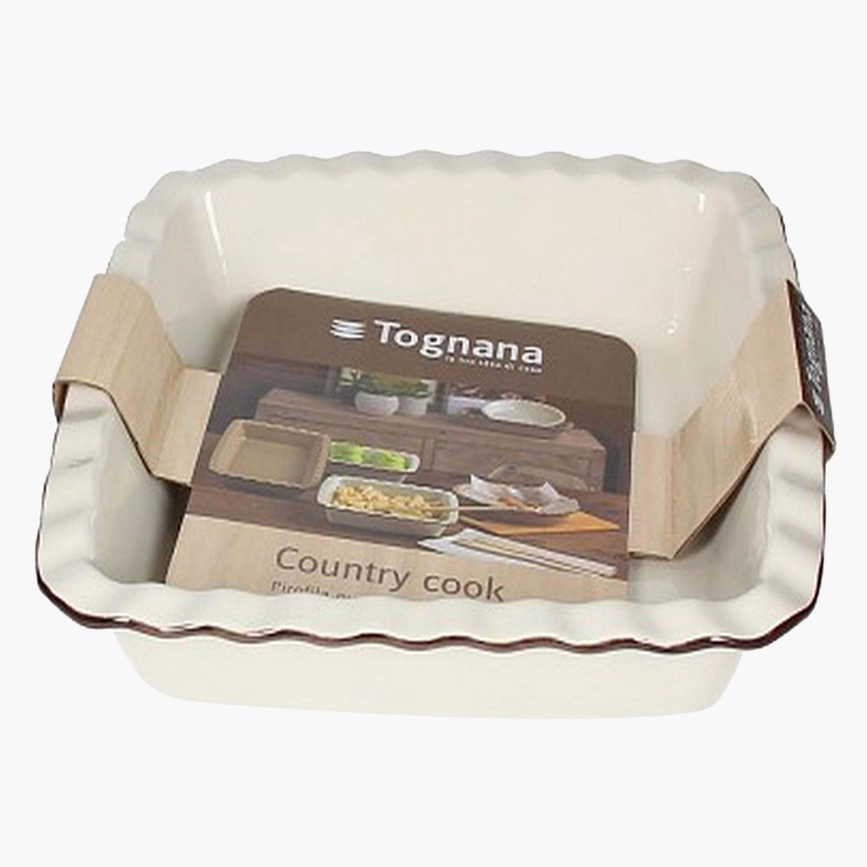 Ceramic Baking Dish - 25x25 cms-household-kitchen-bakeware-bakingdishes-image-2