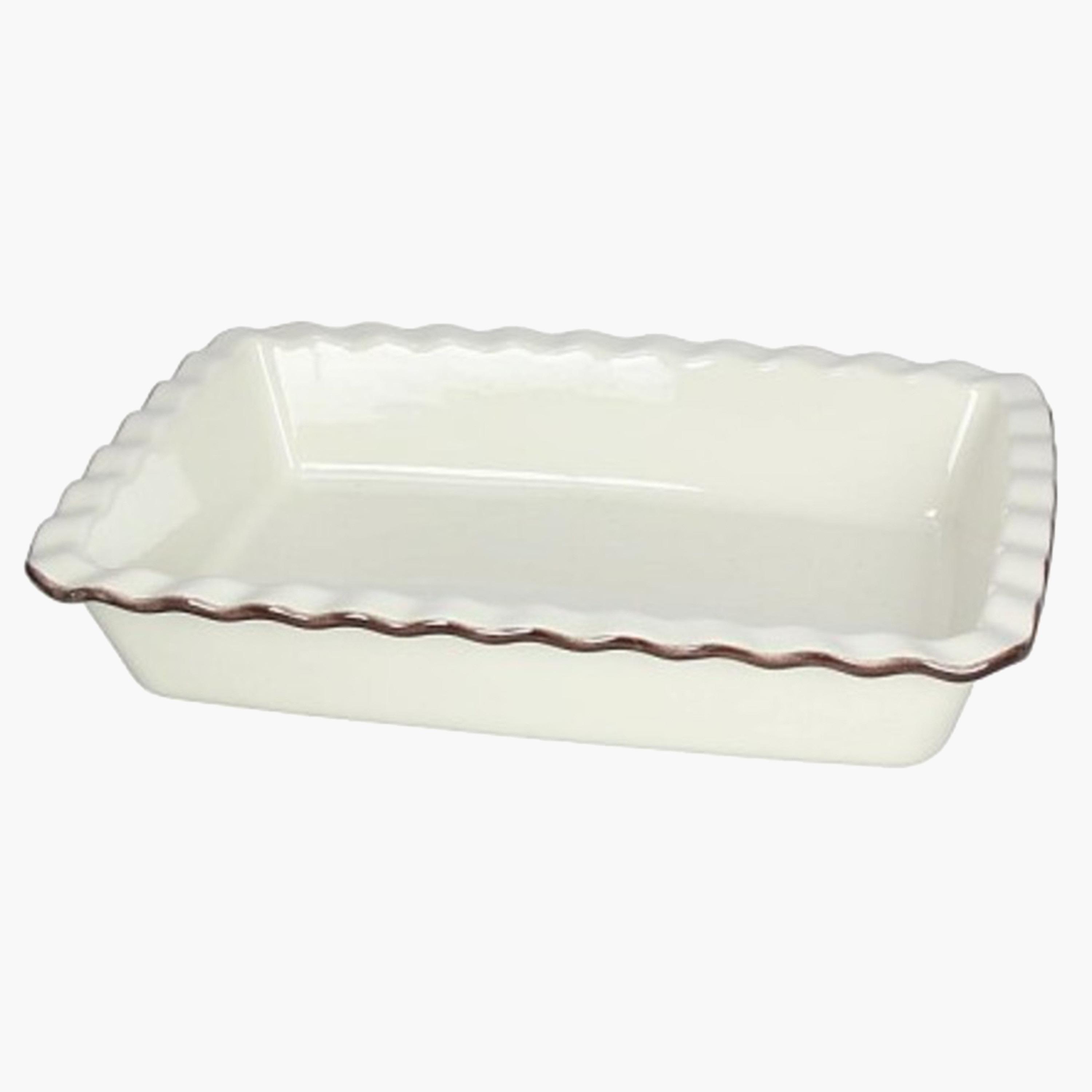 Ceramic Baking Dish - 30x22 cms-household-kitchen-bakeware-bakingdishes-image-1
