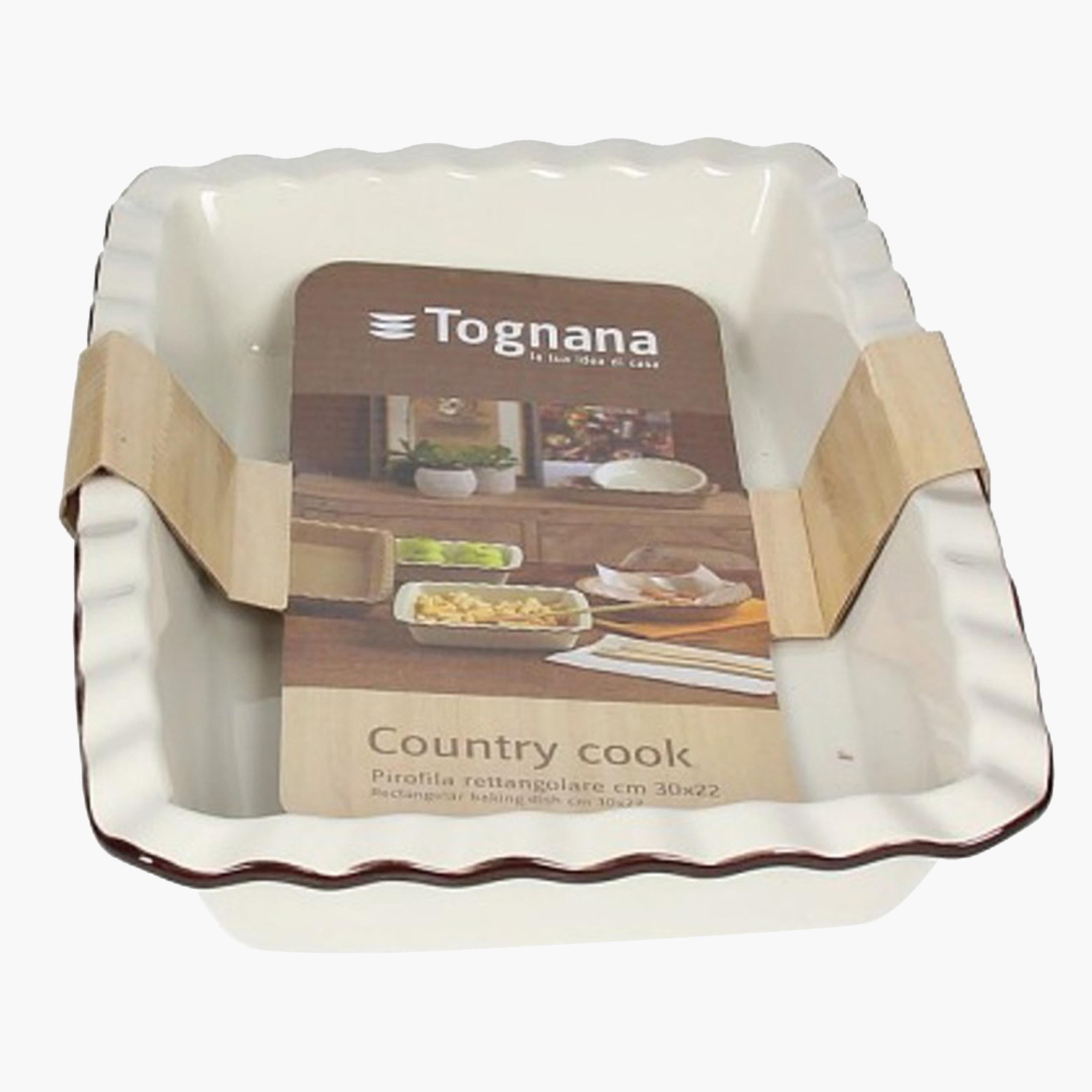 Ceramic Baking Dish - 30x22 cms-household-kitchen-bakeware-bakingdishes-image-2