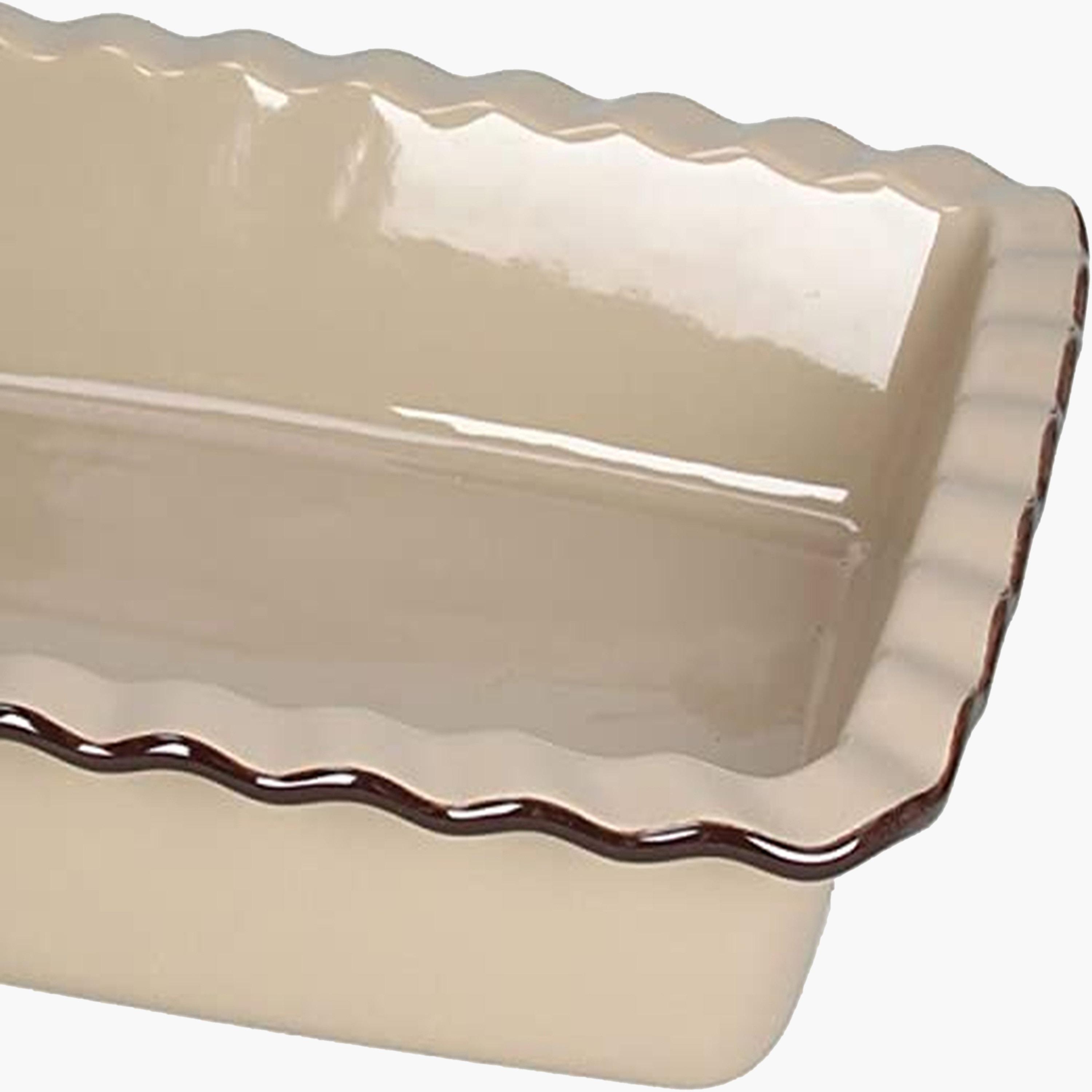Ceramic Baking Dish - 30x22x6 cms-household-kitchen-bakeware-bakingdishes-image-3