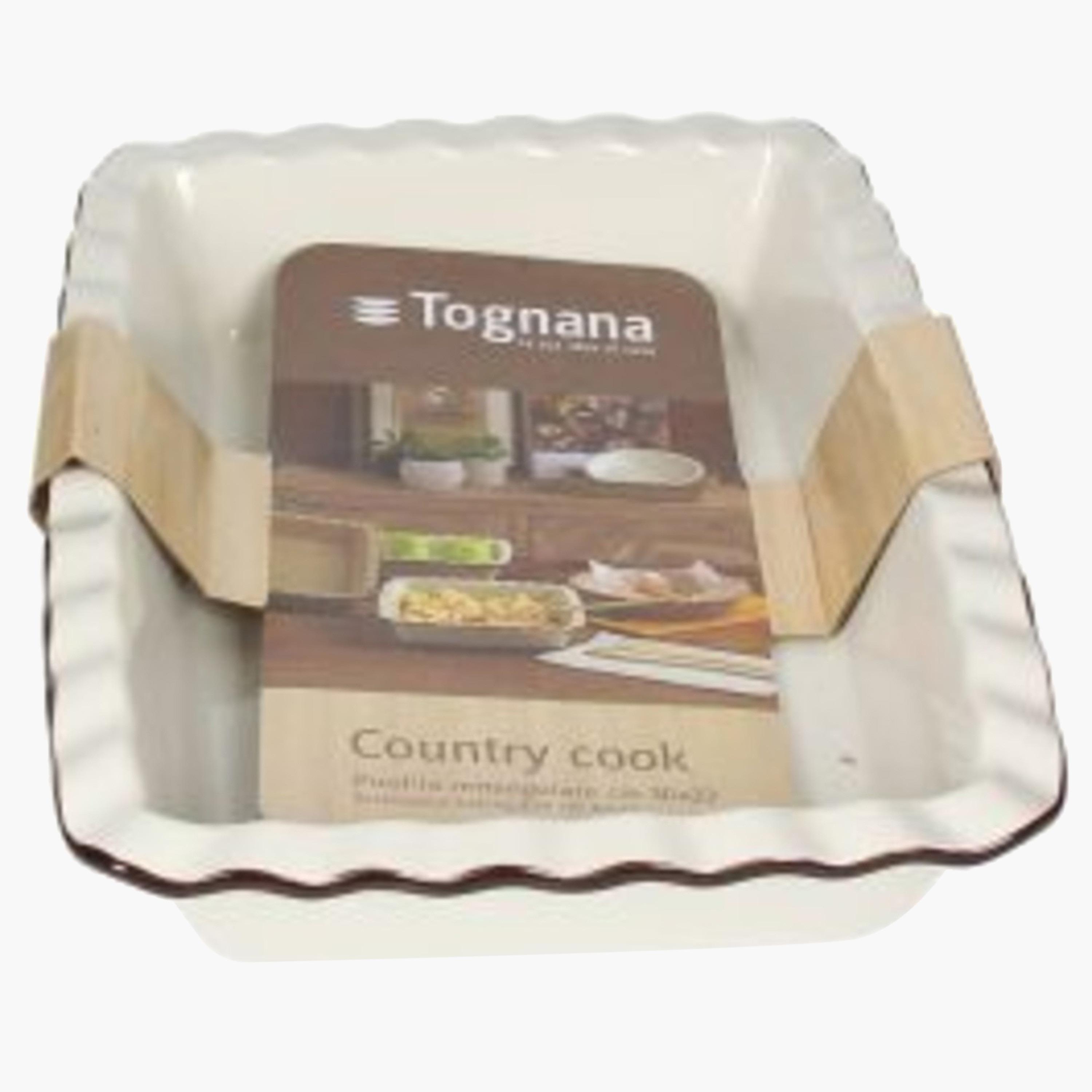 Ceramic Baking Dish - 33x23x6 cms-household-kitchen-bakeware-bakingdishes-image-2