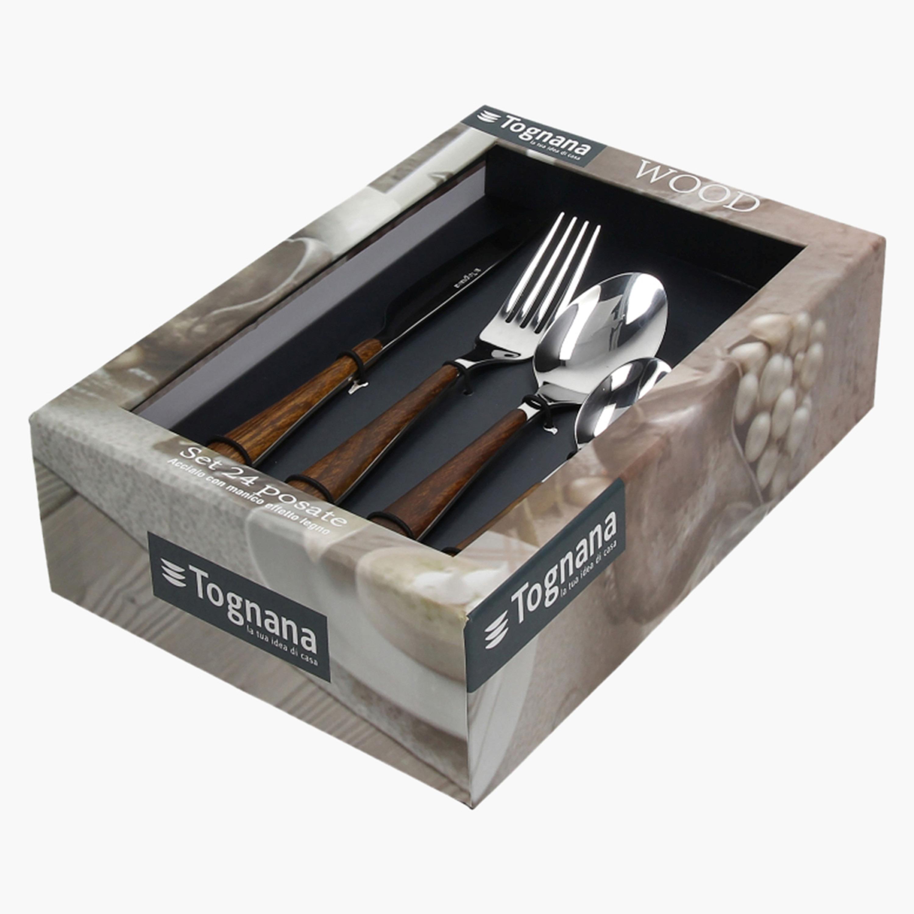 Antony Wood 24-Piece Stainless Steel Cutlery Set-household-dining-cutlery-cutlerysets-image-2