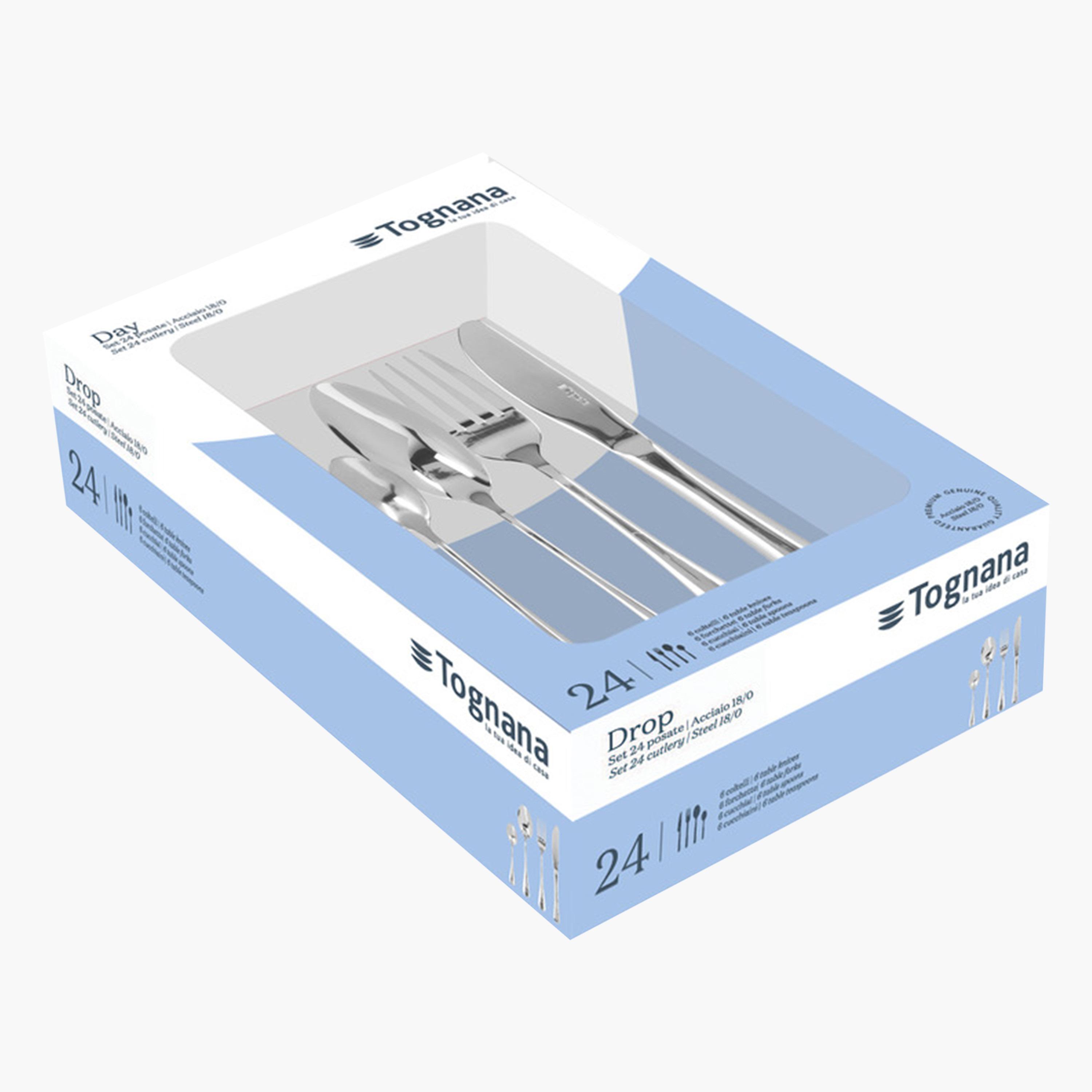 طقم أدوات مائدة ستانليس ستيل 24 قطعة من توجنانا-household-dining-cutlery-cutlerysets-image-2