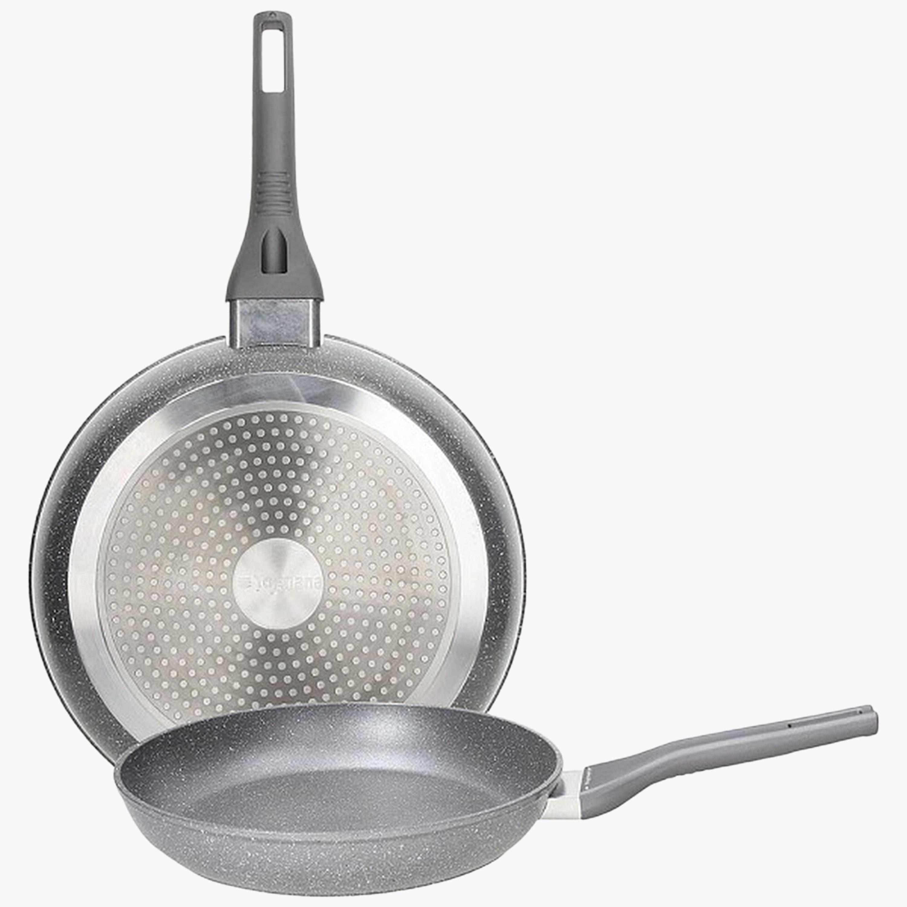 Grancuci Phaetra Aluminium Frying Pan - Set of 2-household-kitchen-cookware-cookwareandsets-image-1