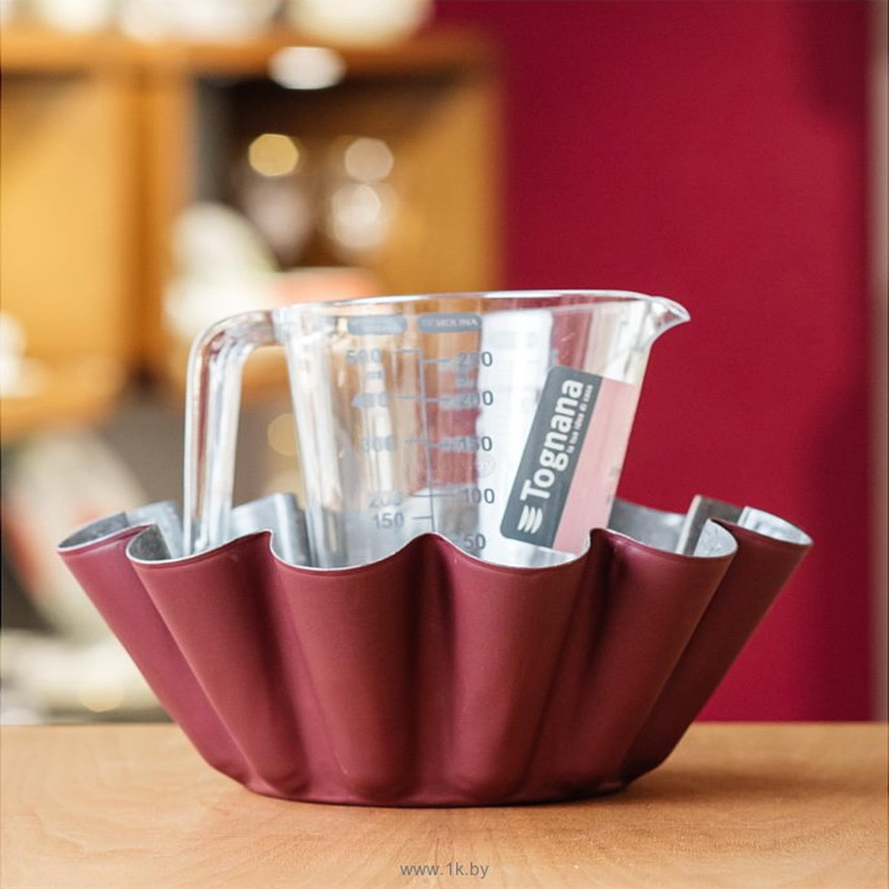Carbon Steel Pudding Mould with Measuring Jug-household-kitchen-bakeware-bakingpansandmoulds-image-2