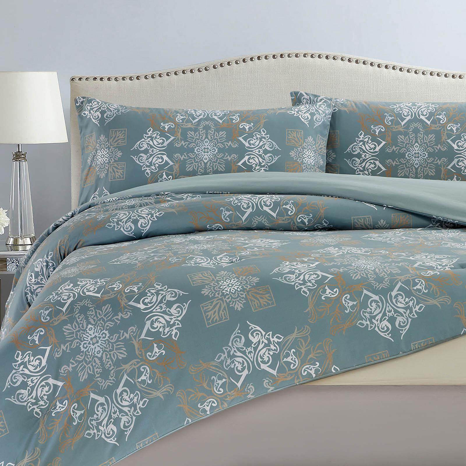 Denilson 4-Piece Microfiber King Comforter Set - 260x240 cm-household-bedding-comfortersandbedspreads-comforters-image-3