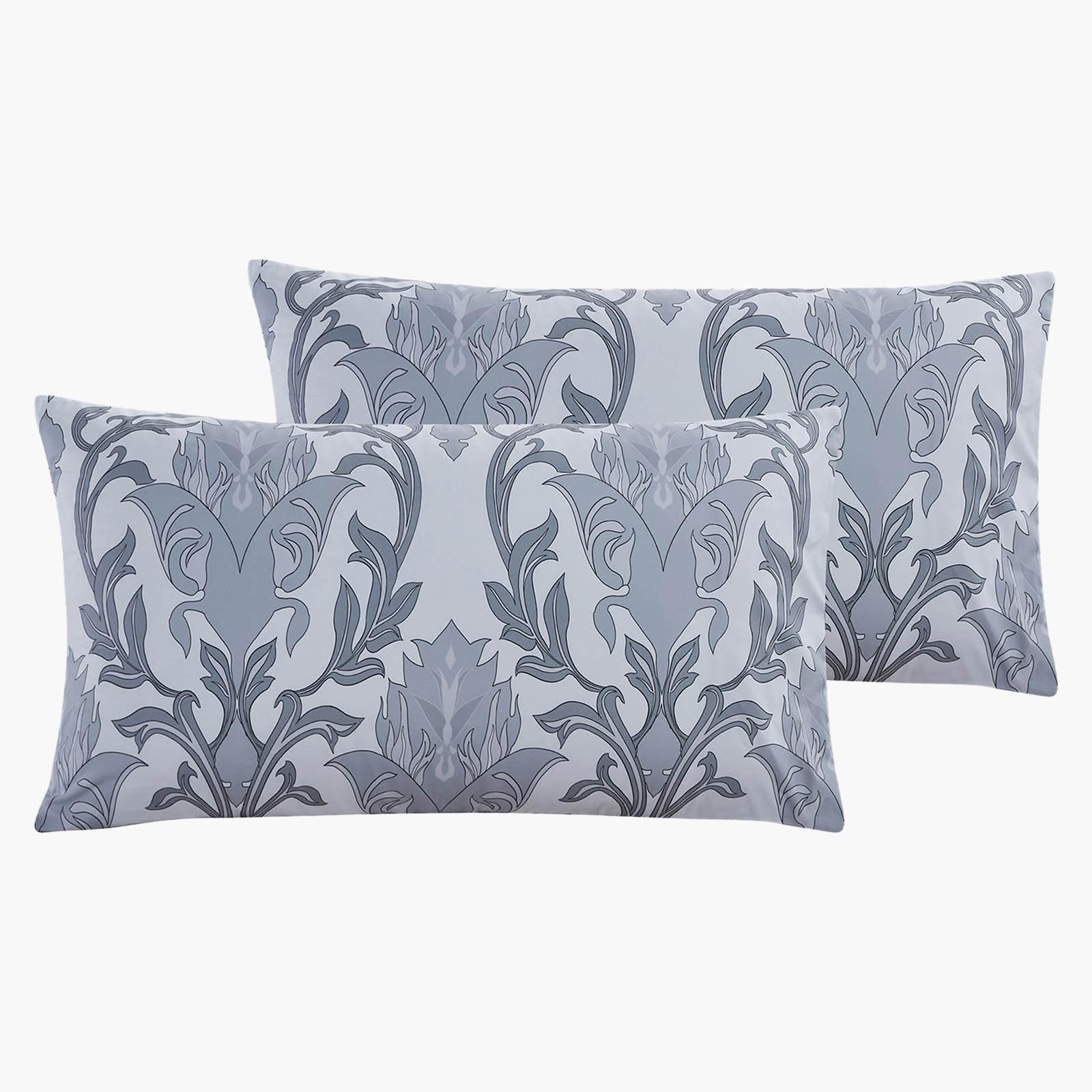 Anthony 4-Piece Printed Microfiber King Comforter Set - 260x240 cms-household-bedding-comfortersandbedspreads-comforters-image-4
