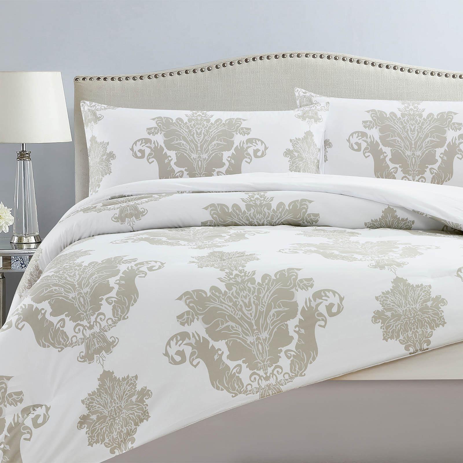 Lazio 4-Piece Printed Microfiber King Comforter Set - 260x240 cms-household-bedding-comfortersandbedspreads-comforters-image-3