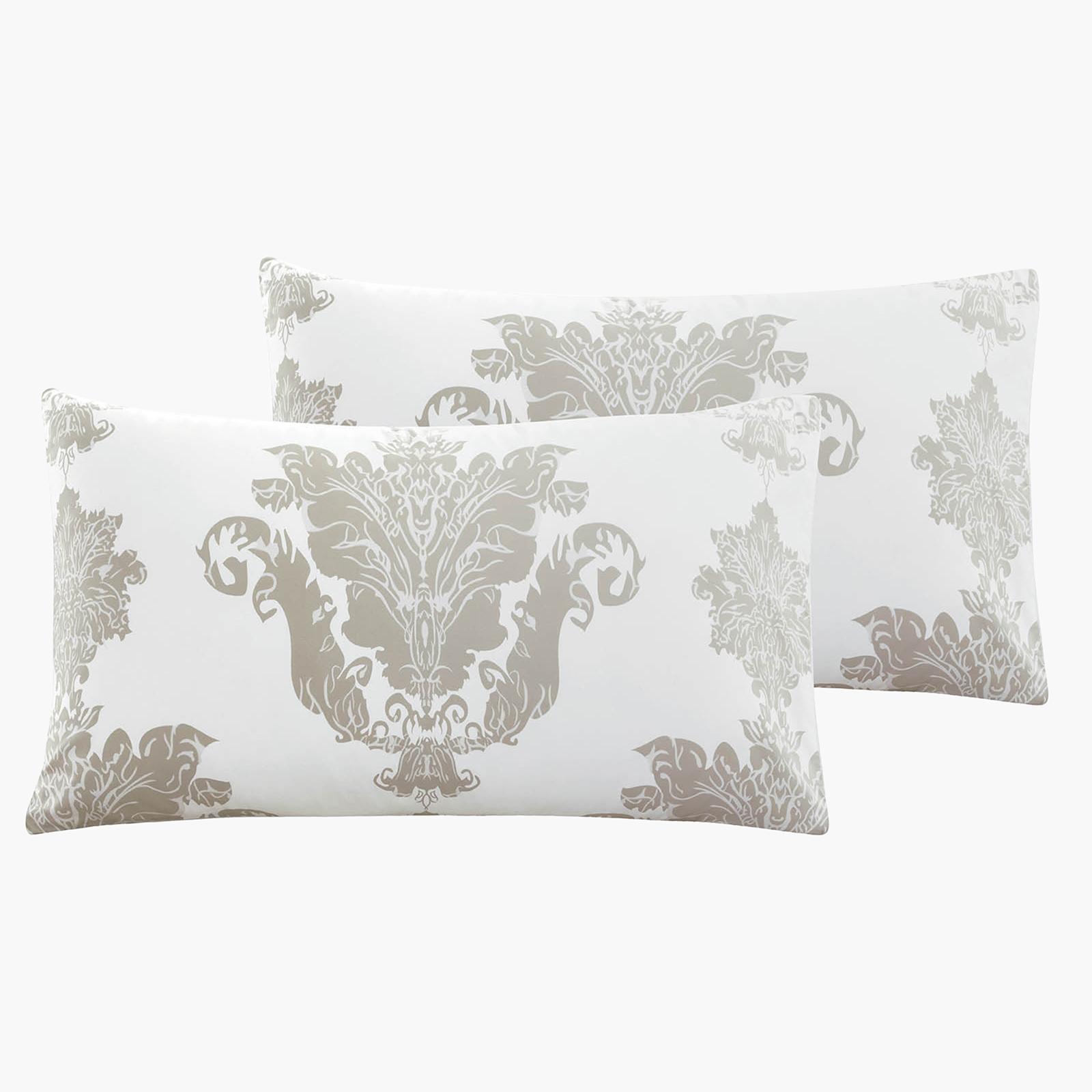 Lazio 4-Piece Printed Microfiber King Comforter Set - 260x240 cms-household-bedding-comfortersandbedspreads-comforters-image-4