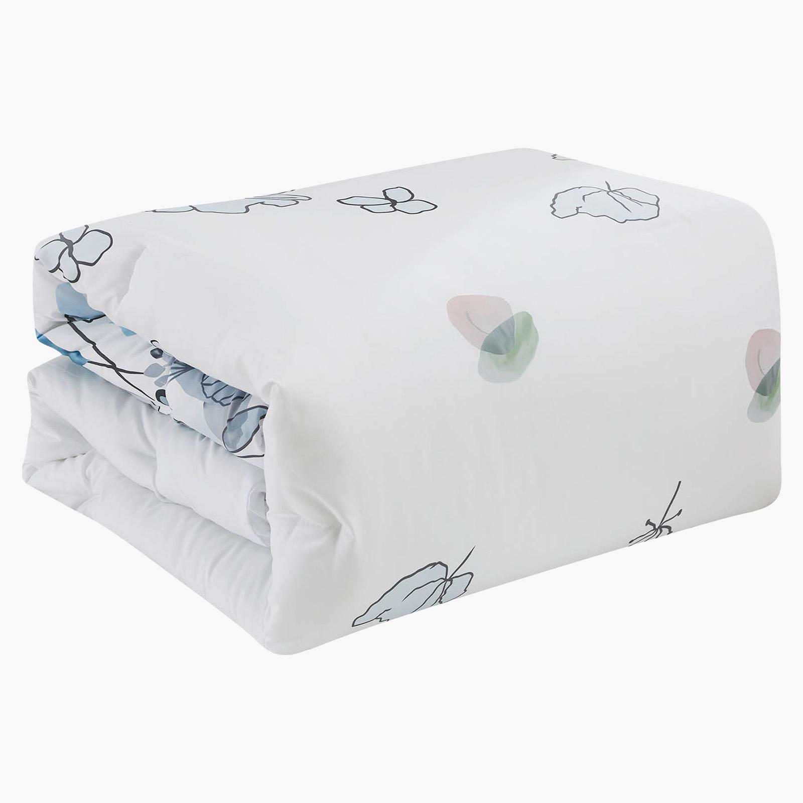 Spal 4-Piece Printed Microfiber King Comforter Set - 260x240 cms-household-bedding-comfortersandbedspreads-comforters-image-6