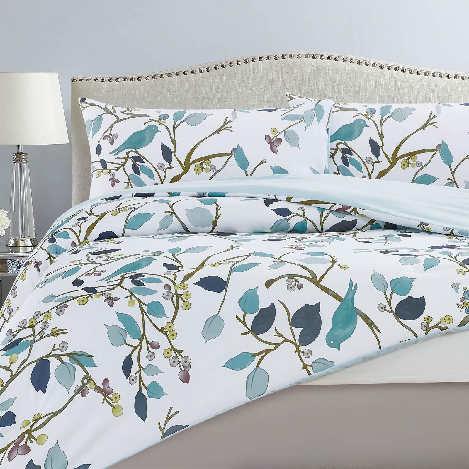 Jackie 4-Piece Printed Microfiber King Comforter Set - 260x240 cms-household-bedding-comfortersandbedspreads-comforters-image-3