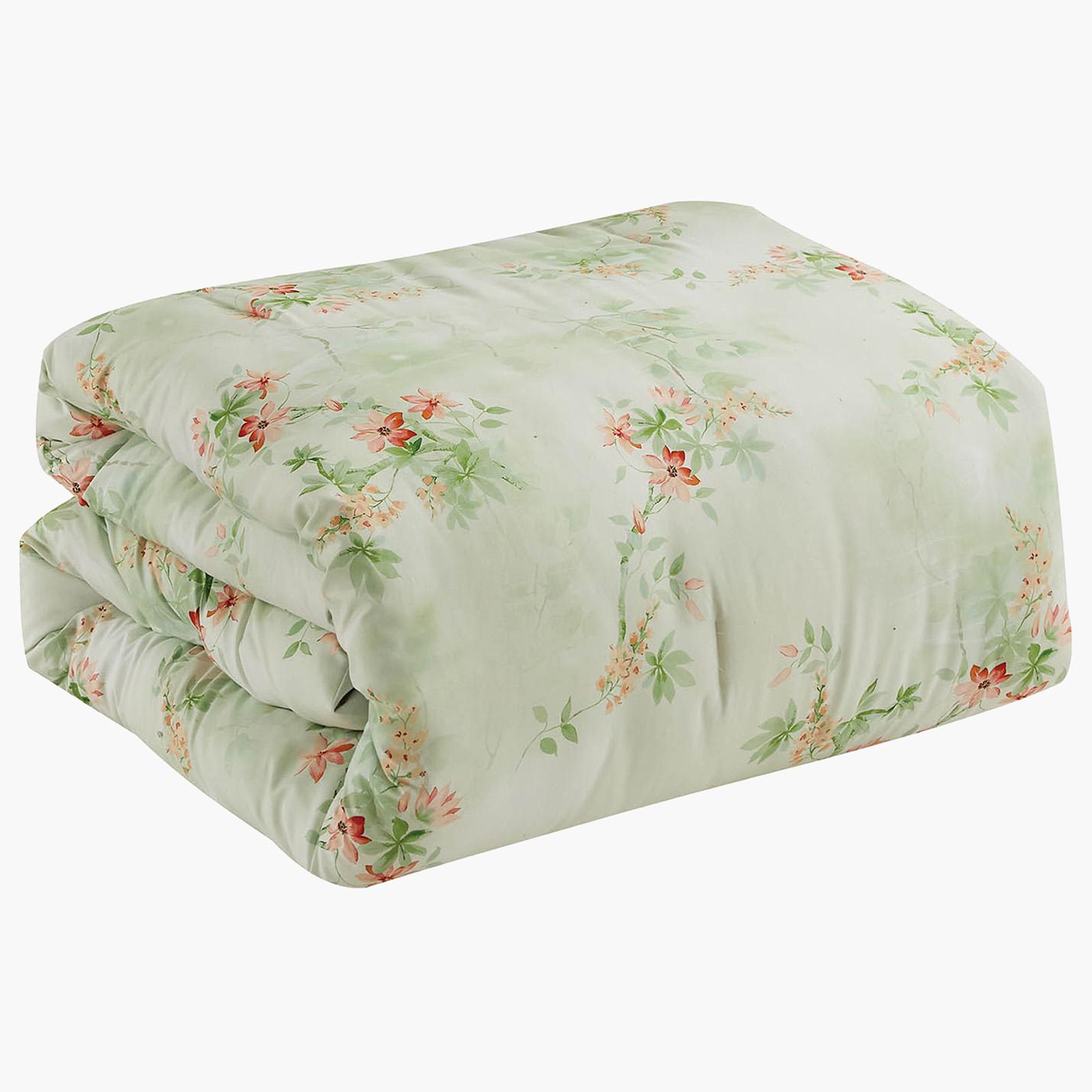 Billy 4-Piece Printed Microfiber Queen Comforter Set - 240x190 cms-household-bedding-comfortersandbedspreads-comforters-image-6