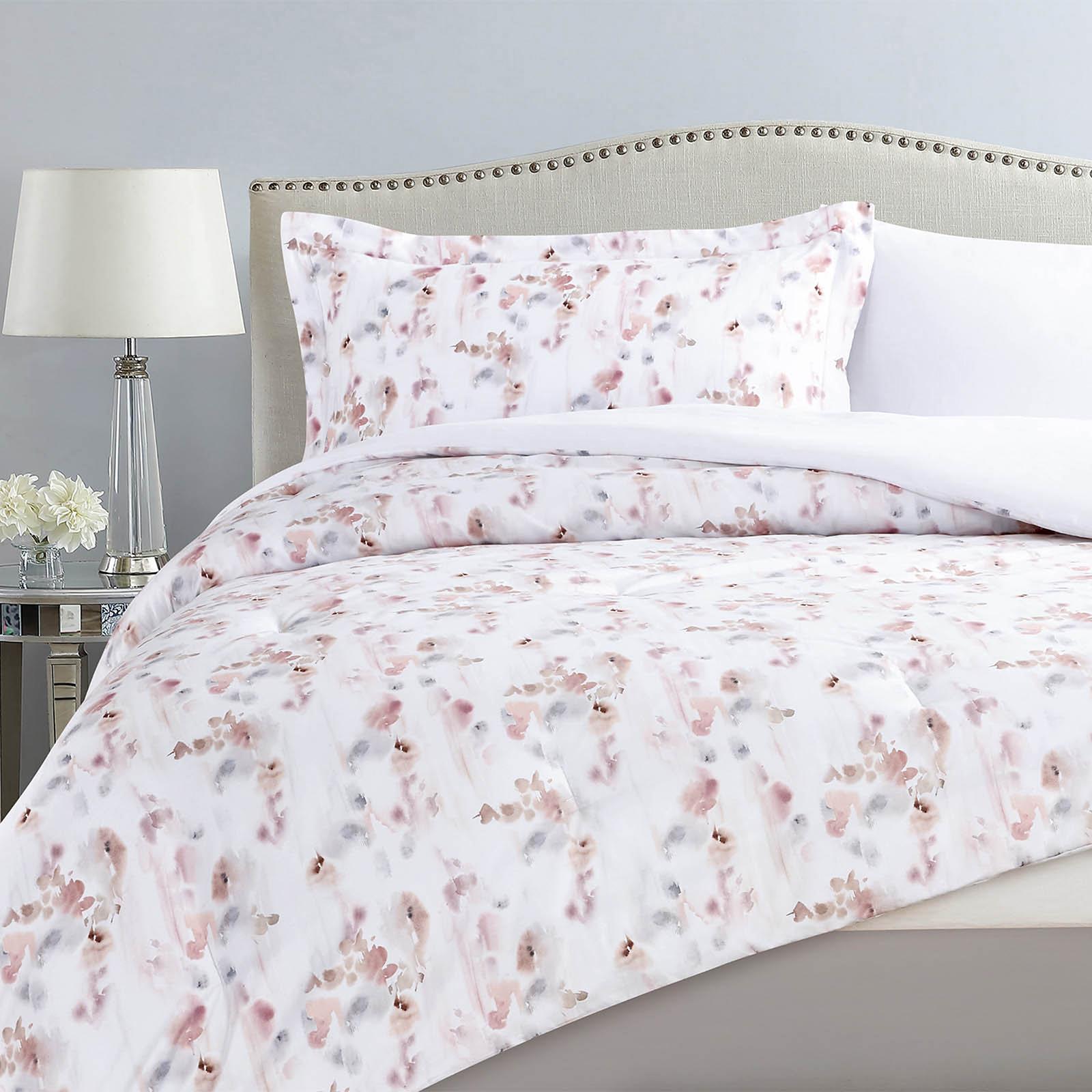 Royce 4-Piece Printed Microfiber Queen Comforter Set - 240x190 cms-household-bedding-comfortersandbedspreads-comforters-image-3