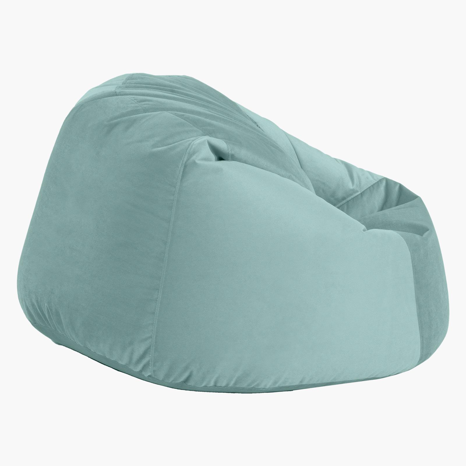 Niklas Velvet Bean Bag Chair - Medium-furniture-sofaandseating-ottomansbeanbagsandpoufs-image-3