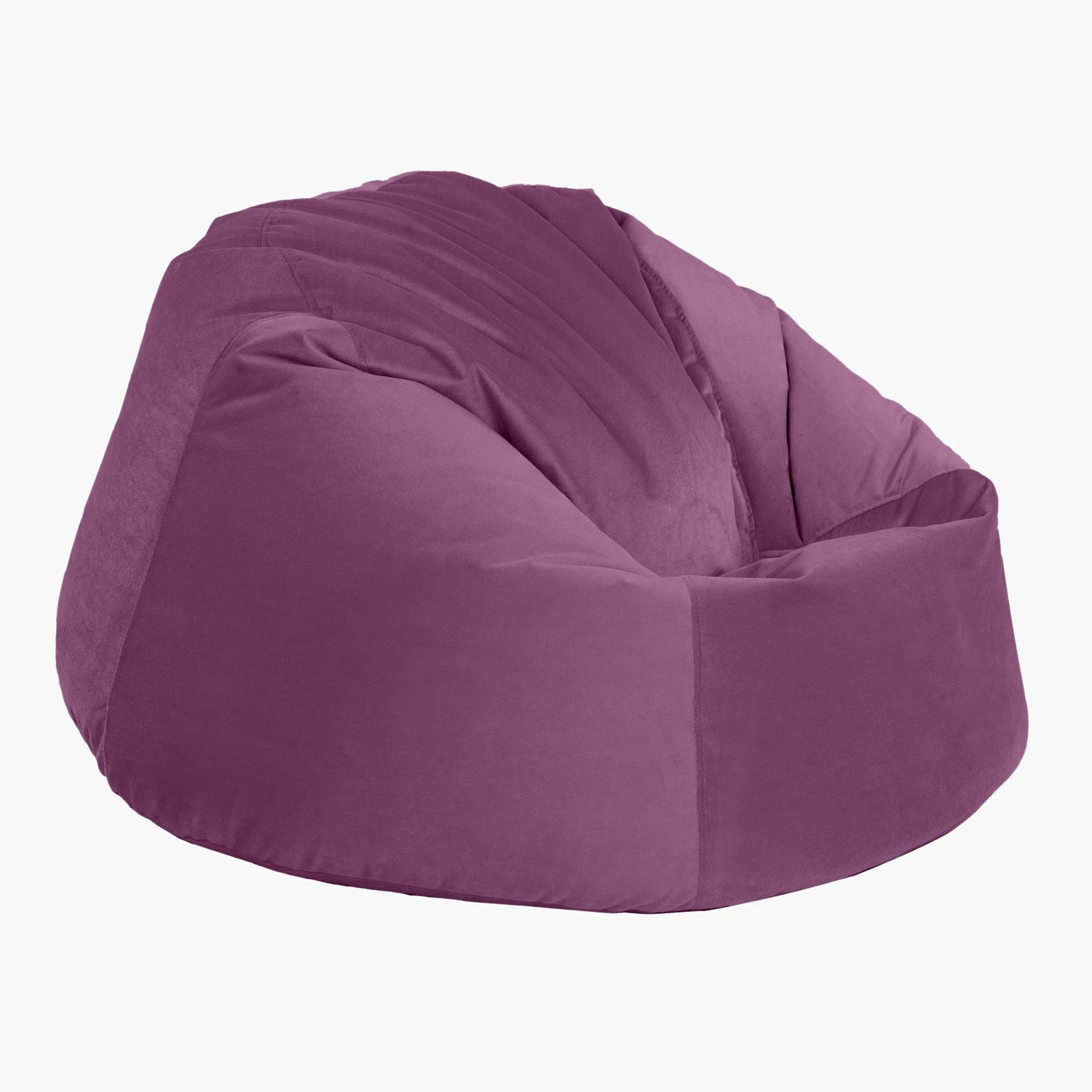 Niklas Velvet Bean Bag Chair - Medium-furniture-sofaandseating-ottomansbeanbagsandpoufs-image-2