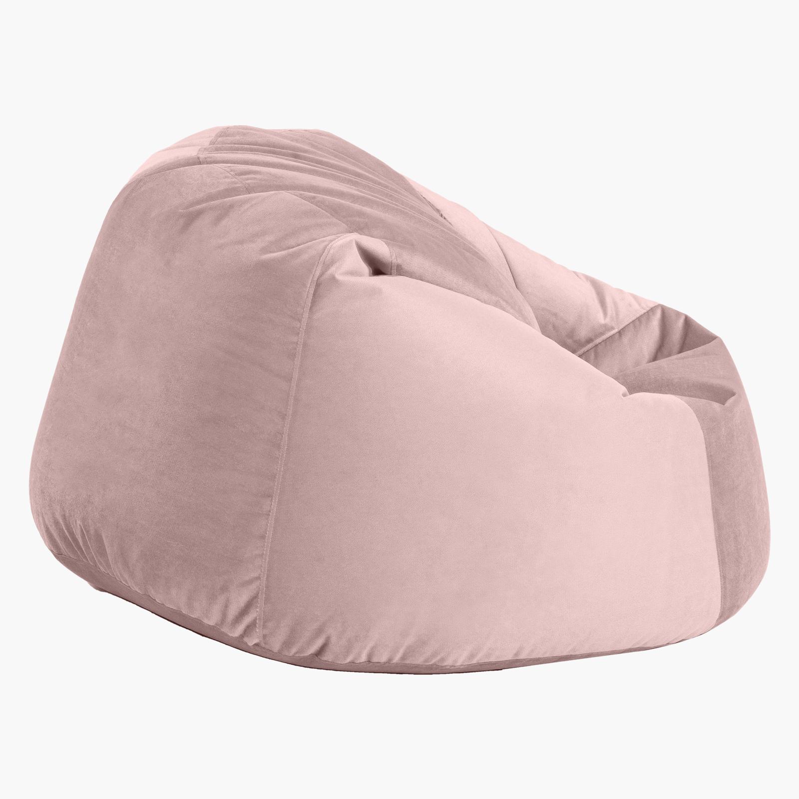 Niklas Velvet Bean Bag Chair - Medium-furniture-sofaandseating-ottomansbeanbagsandpoufs-image-3