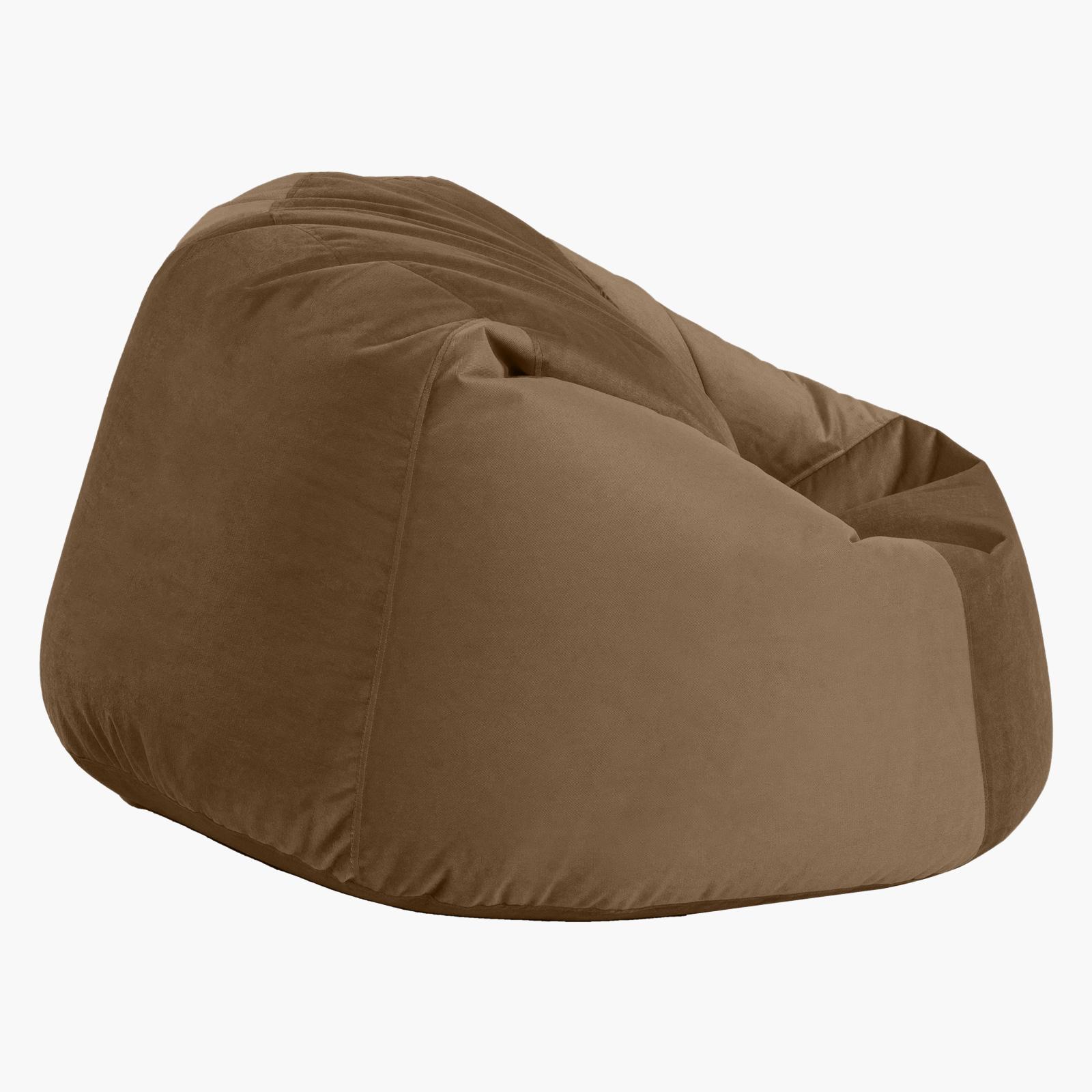 Niklas Velvet Bean Bag Chair - Medium-furniture-sofaandseating-ottomansbeanbagsandpoufs-image-2