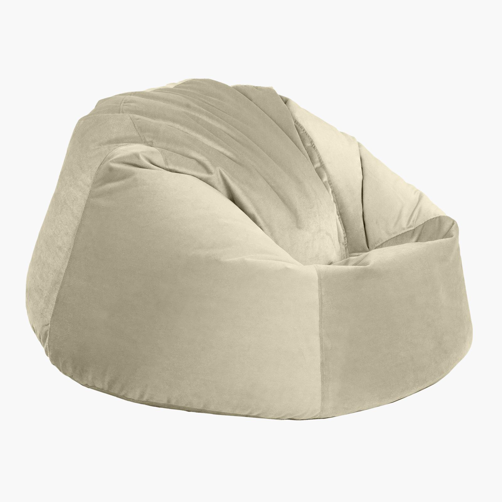 Niklas Velvet Bean Bag Chair - Medium-furniture-sofaandseating-ottomansbeanbagsandpoufs-image-2