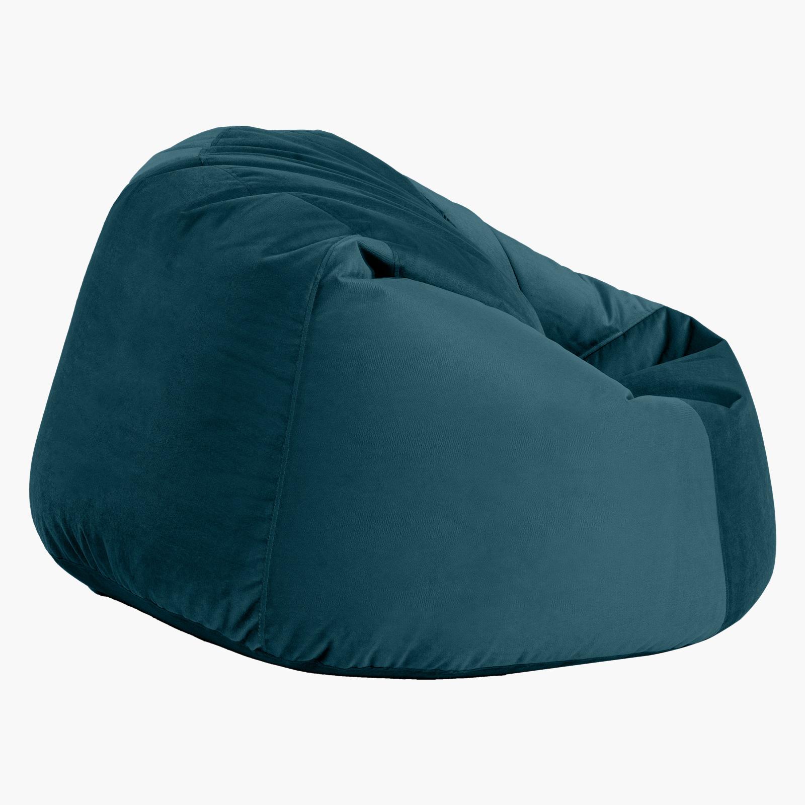 Niklas Velvet Bean Bag Chair - Medium-furniture-sofaandseating-ottomansbeanbagsandpoufs-image-3