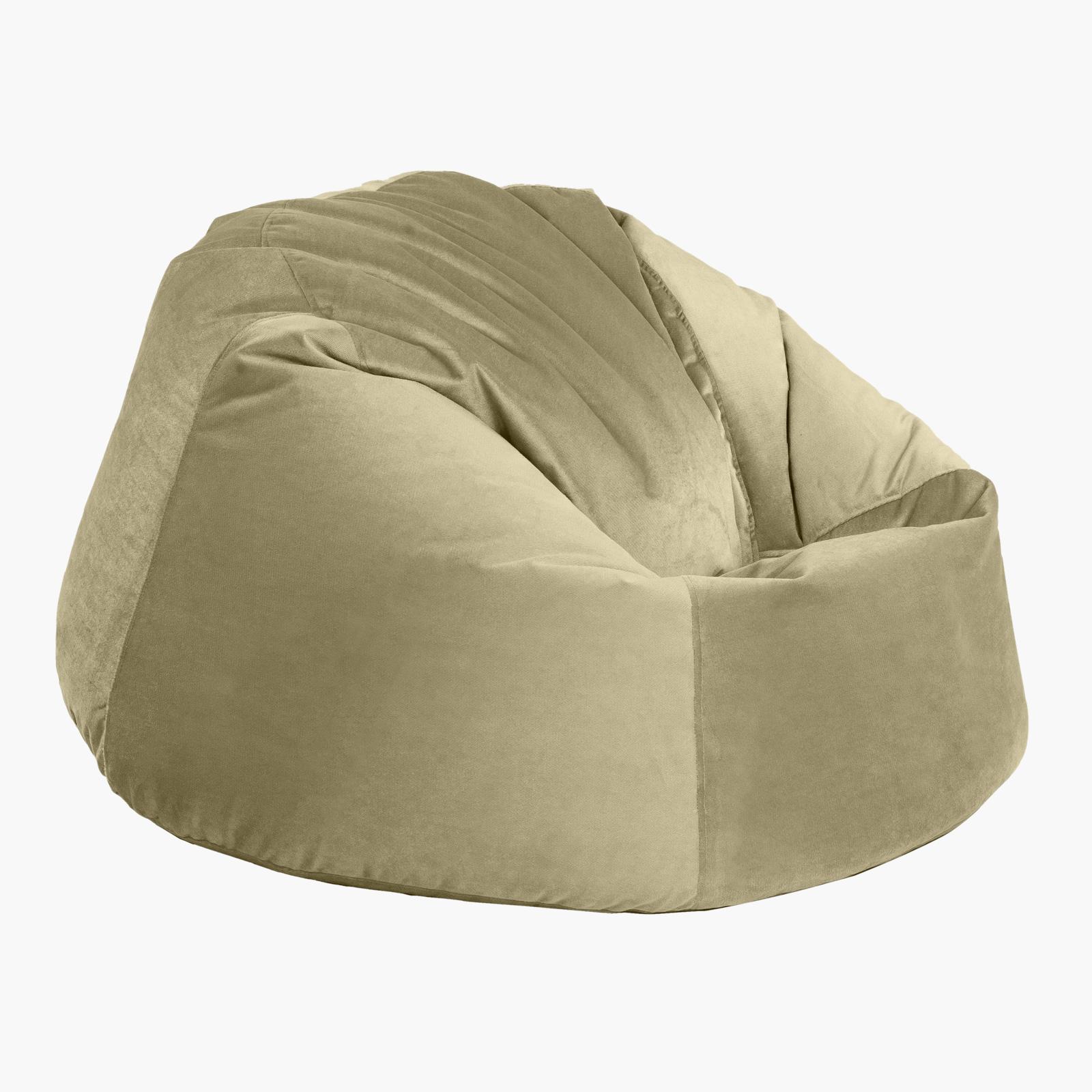 Niklas Velvet Bean Bag Chair - Medium-furniture-sofaandseating-ottomansbeanbagsandpoufs-image-2