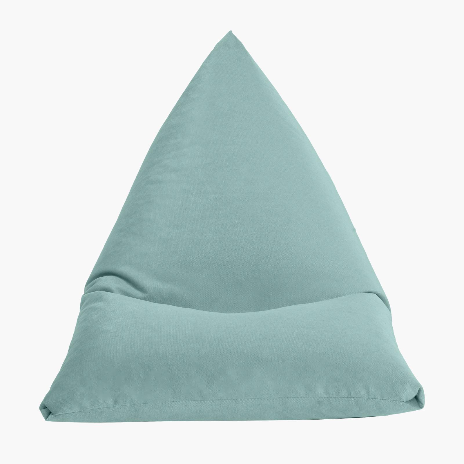 Ilkay Velvet Bean Bag Chair - 120x80 cms-furniture-sofaandseating-ottomansbeanbagsandpoufs-image-2