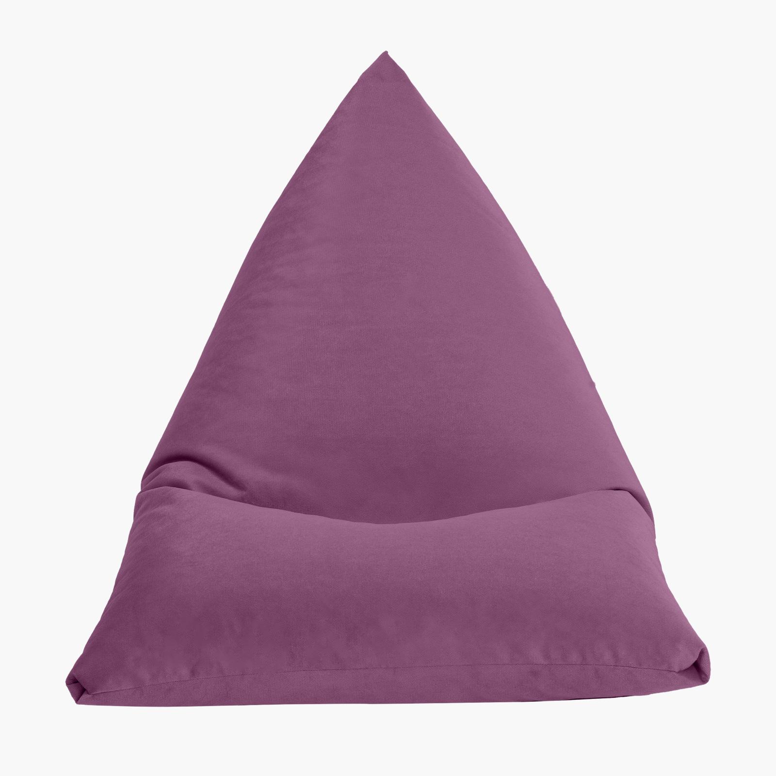 Ilkay Velvet Bean Bag Chair - 120x80 cms-furniture-sofaandseating-ottomansbeanbagsandpoufs-image-3