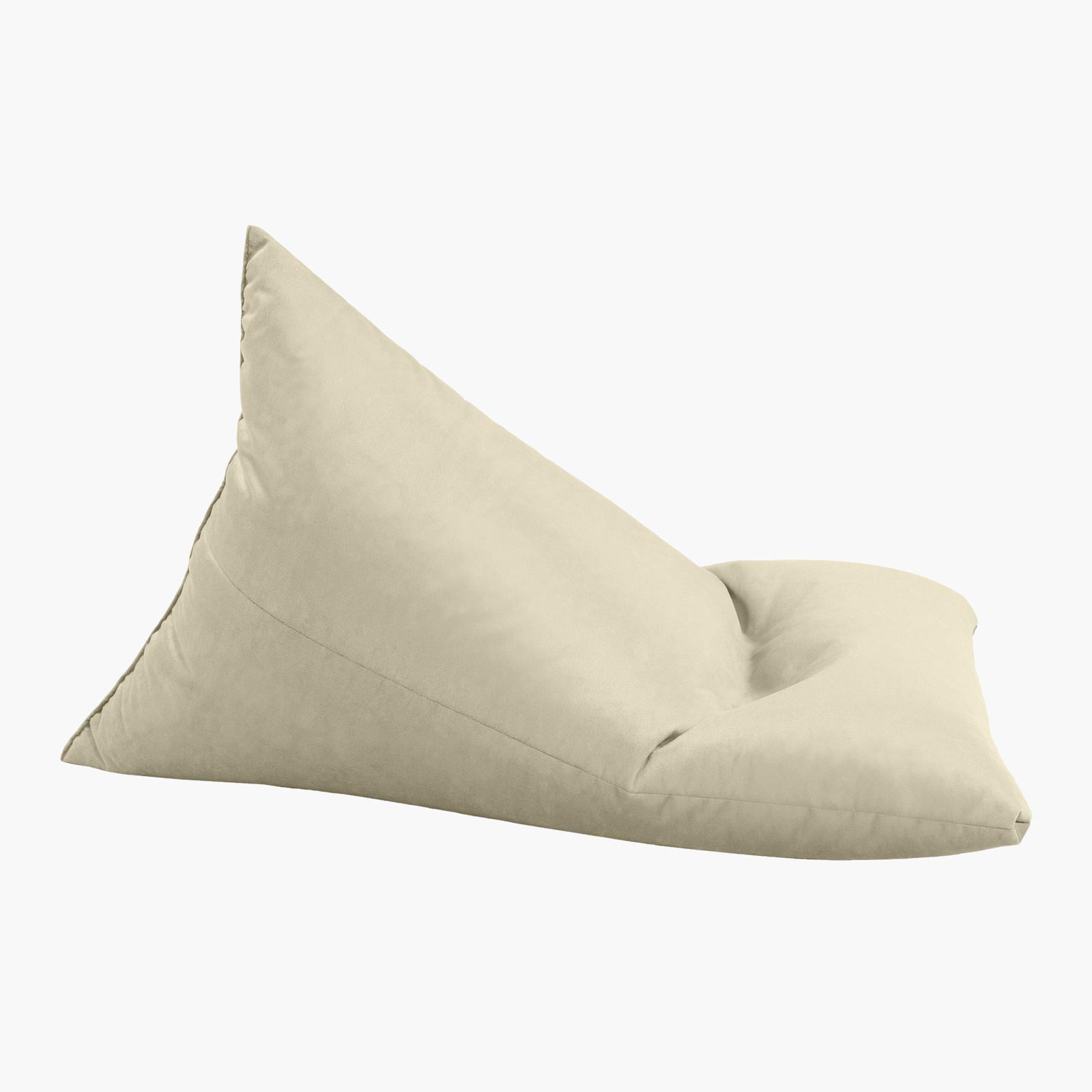 Ilkay Velvet Bean Bag Chair - 120x80 cms-furniture-sofaandseating-ottomansbeanbagsandpoufs-image-4