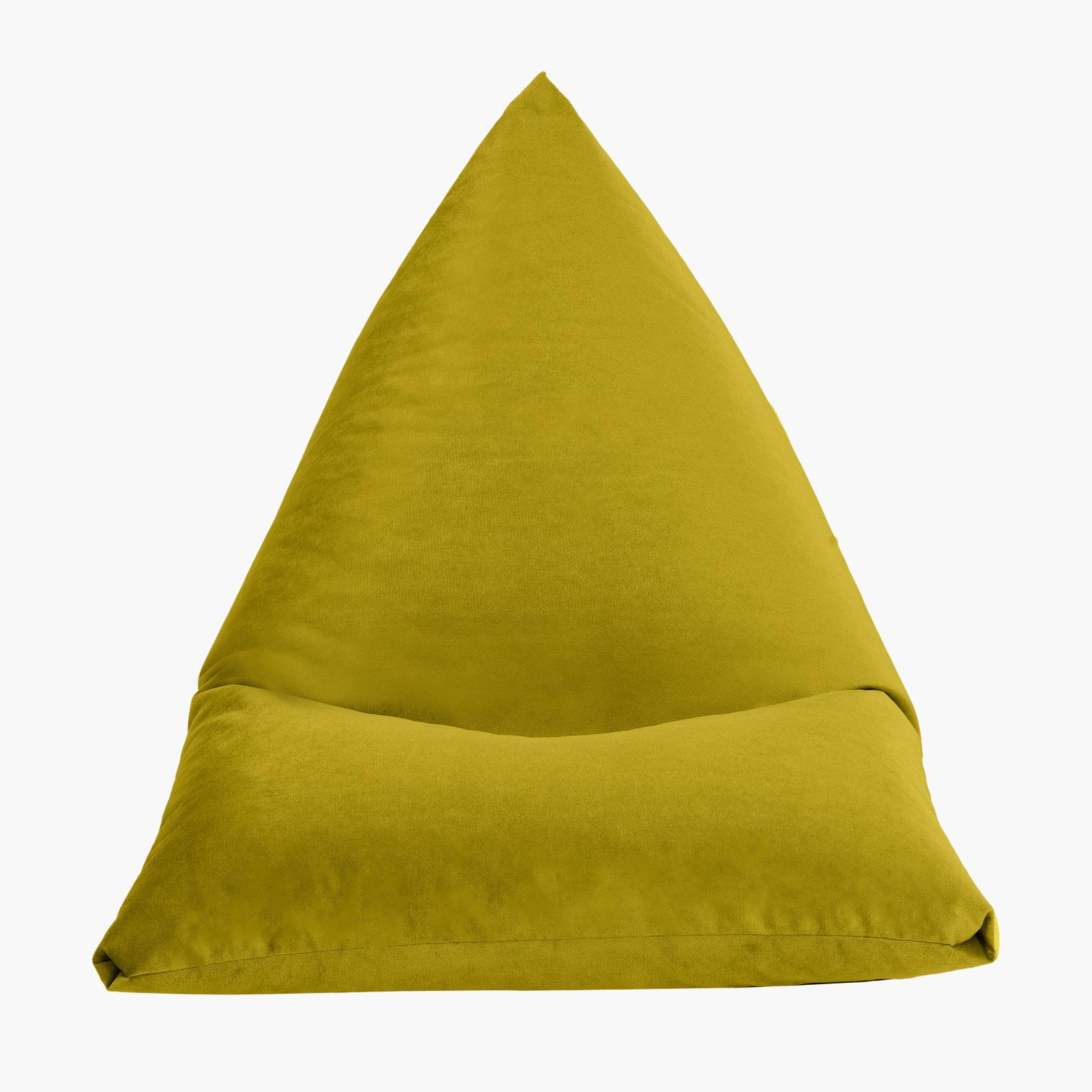 Ilkay Velvet Bean Bag Chair - 120x80 cms-furniture-sofaandseating-ottomansbeanbagsandpoufs-image-4