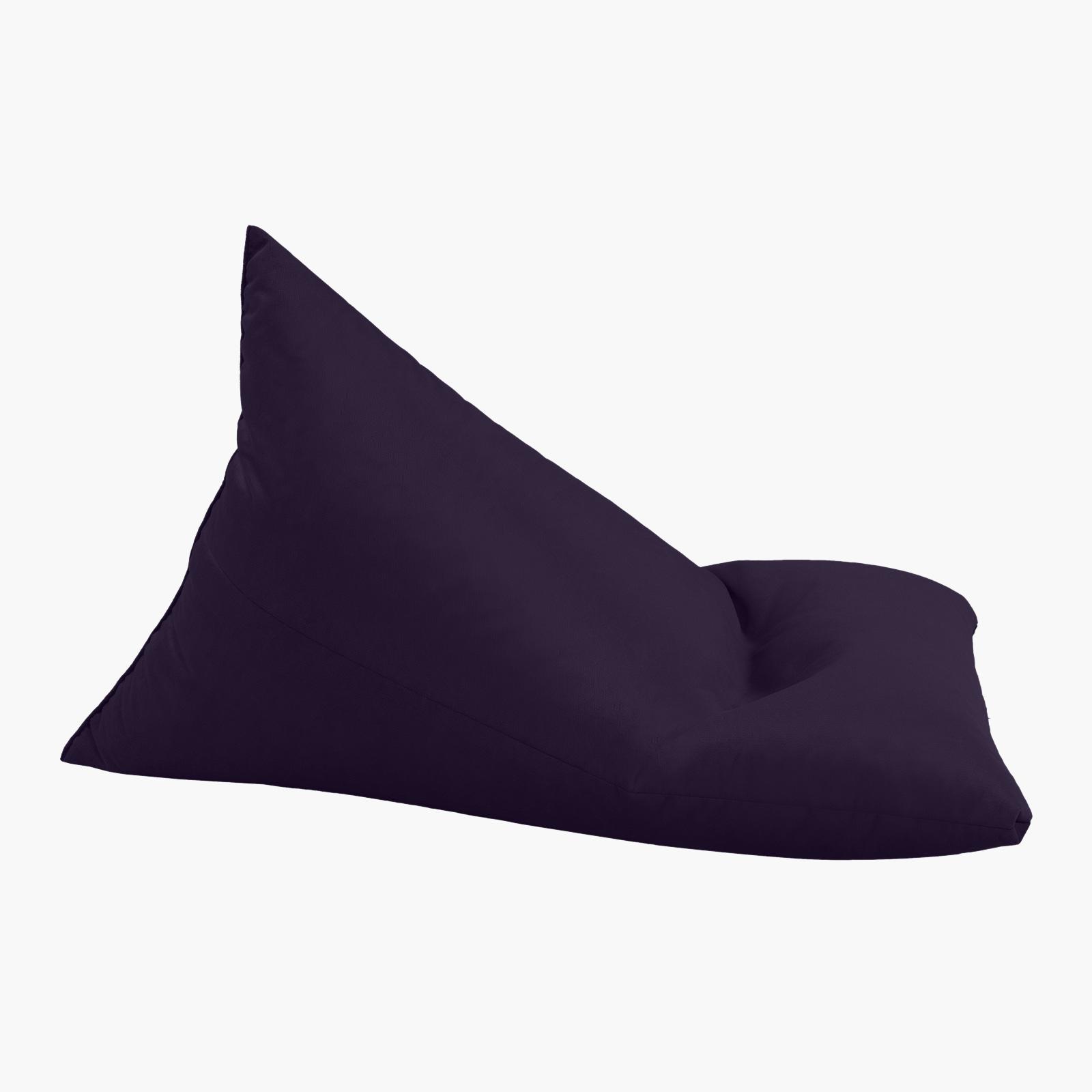 Ilkay Velvet Bean Bag Chair - 120x80 cms-furniture-sofaandseating-ottomansbeanbagsandpoufs-image-3