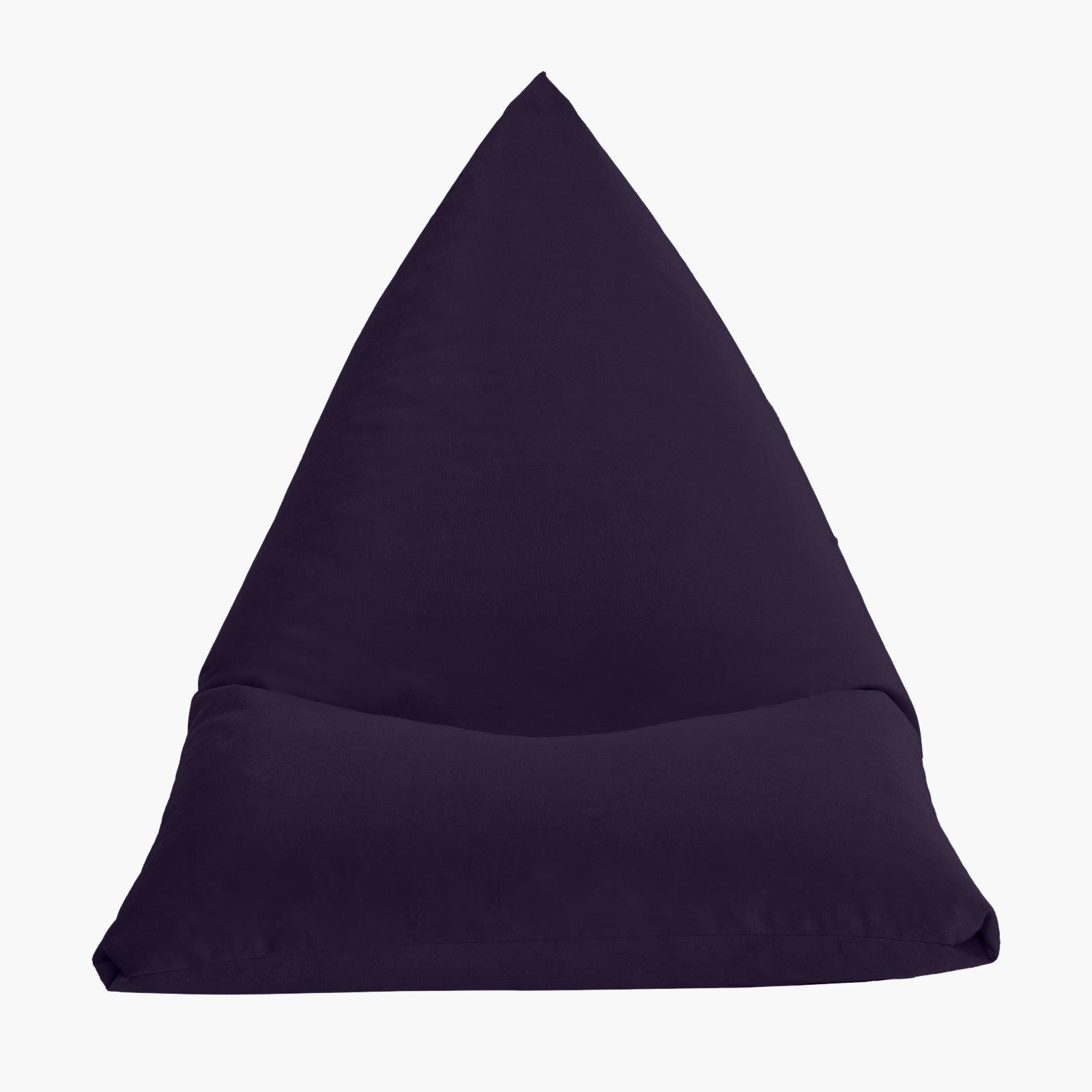 Ilkay Velvet Bean Bag Chair - 120x80 cms-furniture-sofaandseating-ottomansbeanbagsandpoufs-image-4