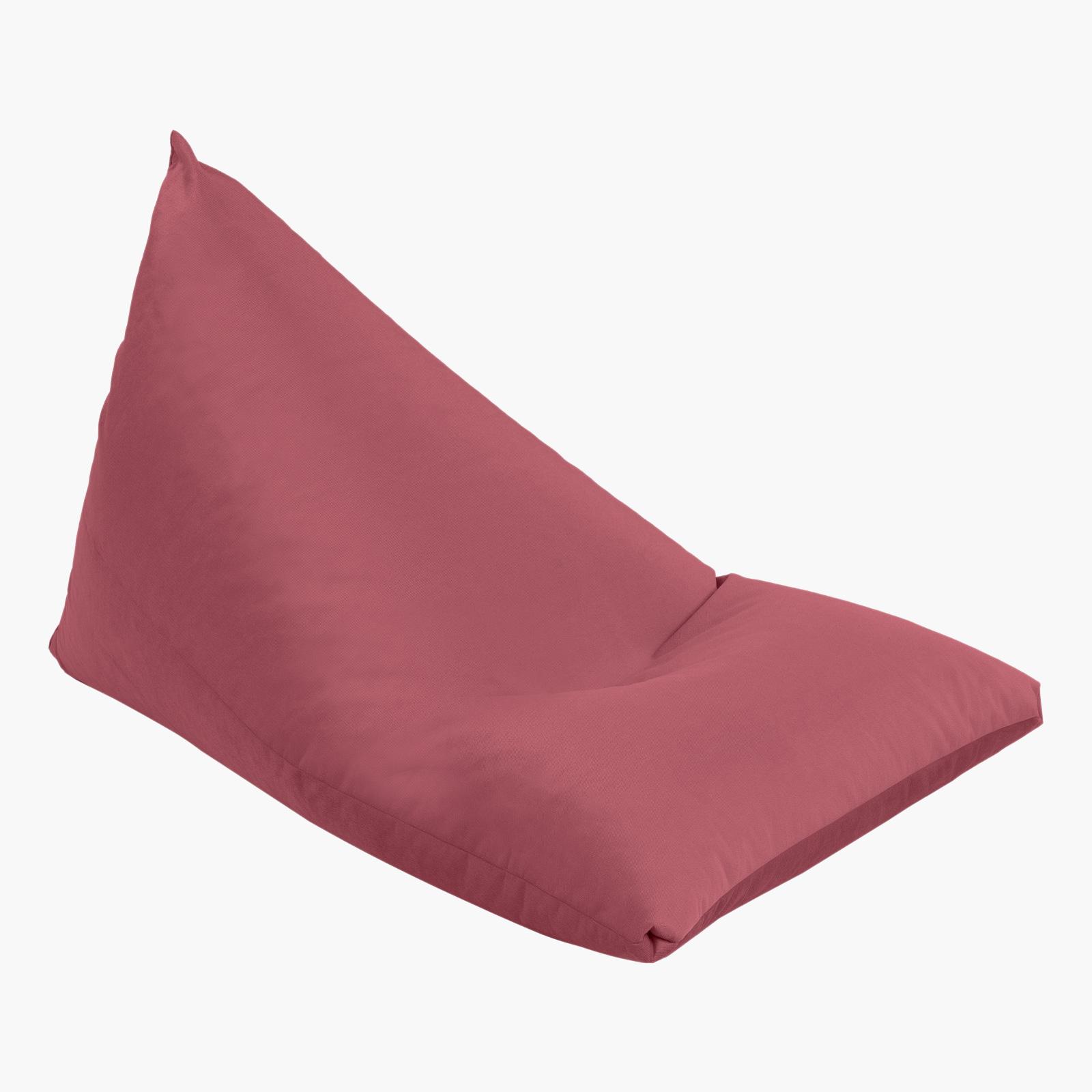 Ilkay Solid Velvet Bean Bag Chair - Large-furniture-sofaandseating-ottomansbeanbagsandpoufs-image-2