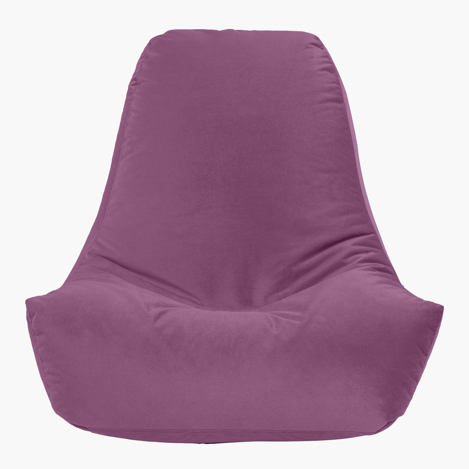 Harvey Solid Velvet Bean Bag Chair - Medium-furniture-sofaandseating-ottomansbeanbagsandpoufs-image-3
