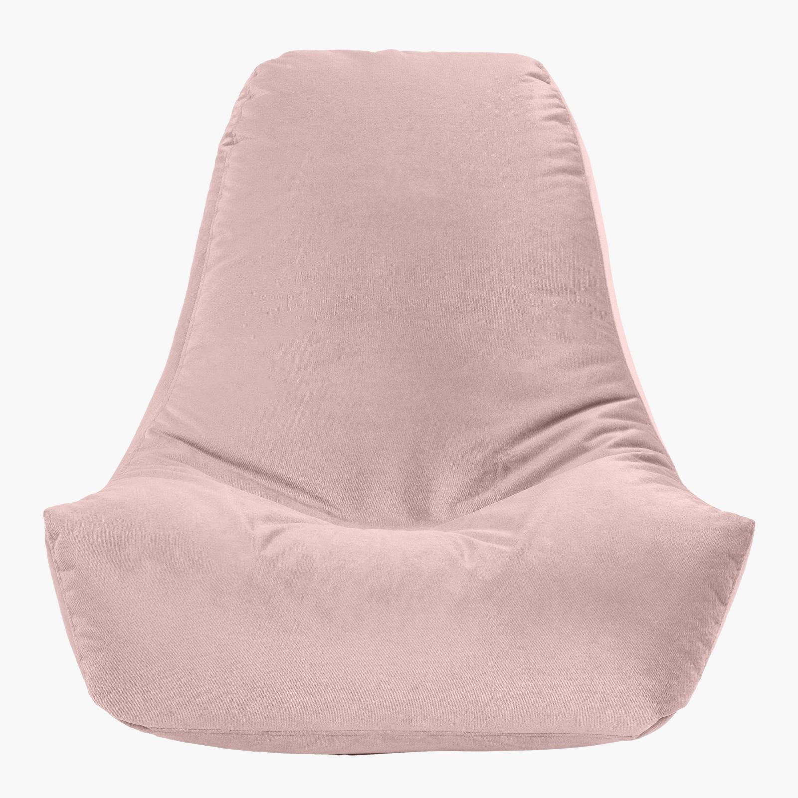 Harvey Solid Velvet Bean Bag Chair - Medium-furniture-sofaandseating-ottomansbeanbagsandpoufs-image-3