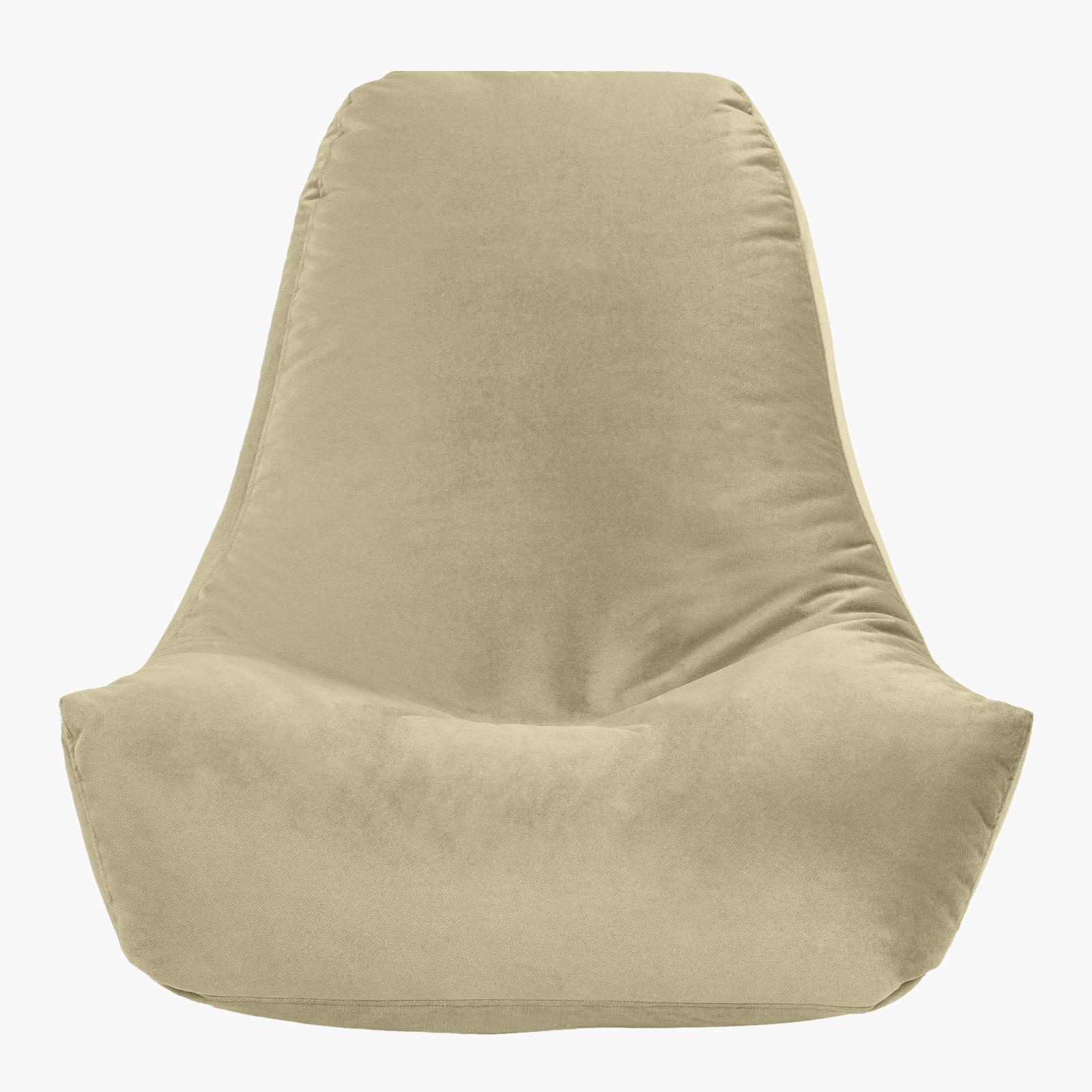 Harvey Solid Velvet Bean Bag Chair - Medium-furniture-sofaandseating-ottomansbeanbagsandpoufs-image-3