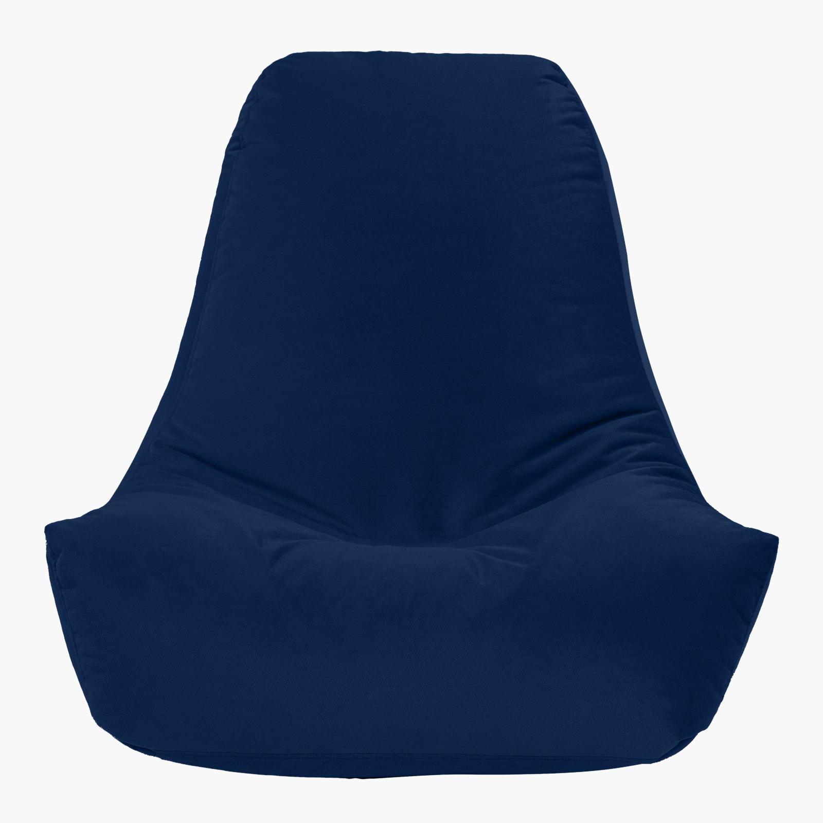Harvey Solid Velvet Bean Bag Chair - Medium-furniture-sofaandseating-ottomansbeanbagsandpoufs-image-3