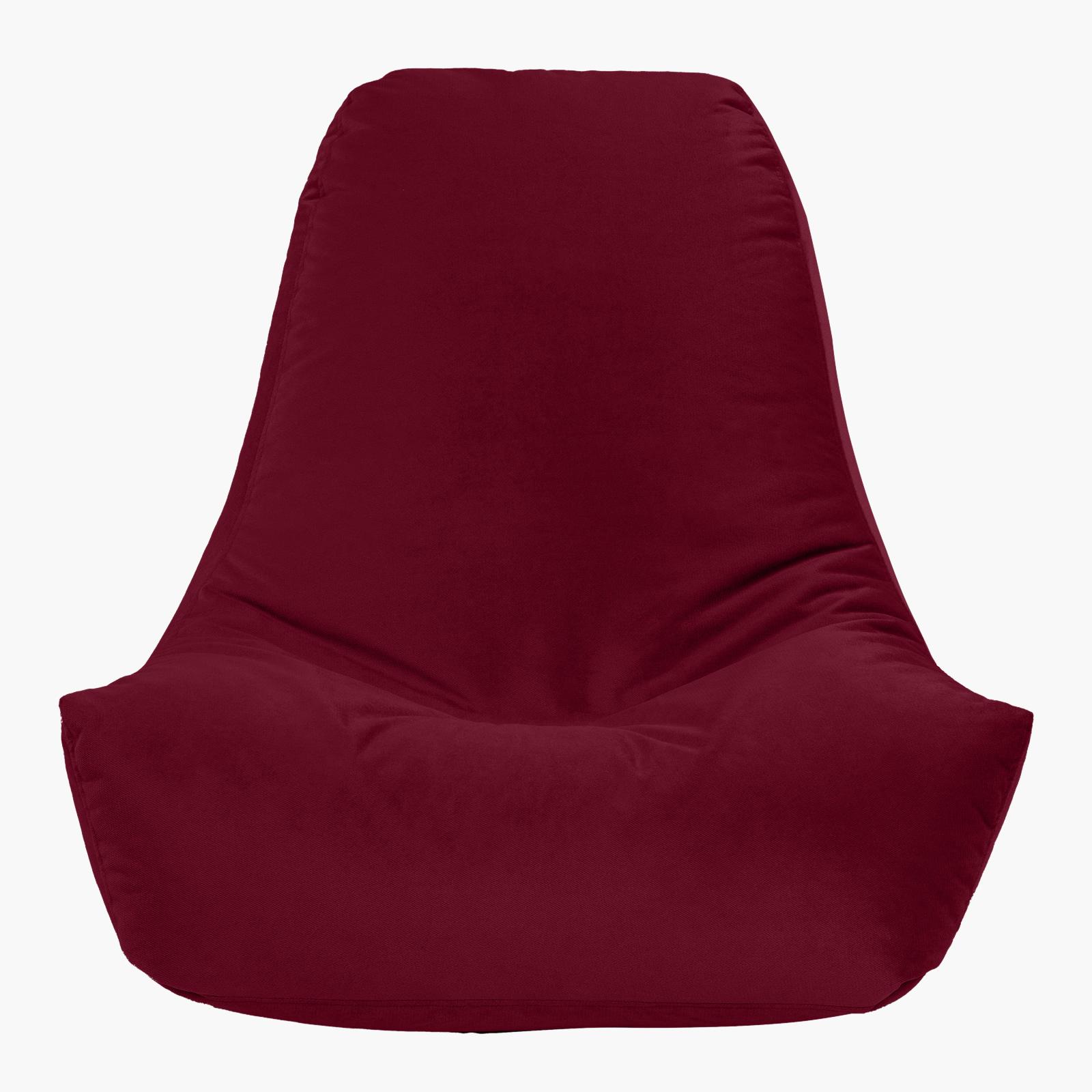 Harvey Solid Velvet Bean Bag Chair - Medium-furniture-sofaandseating-ottomansbeanbagsandpoufs-image-3