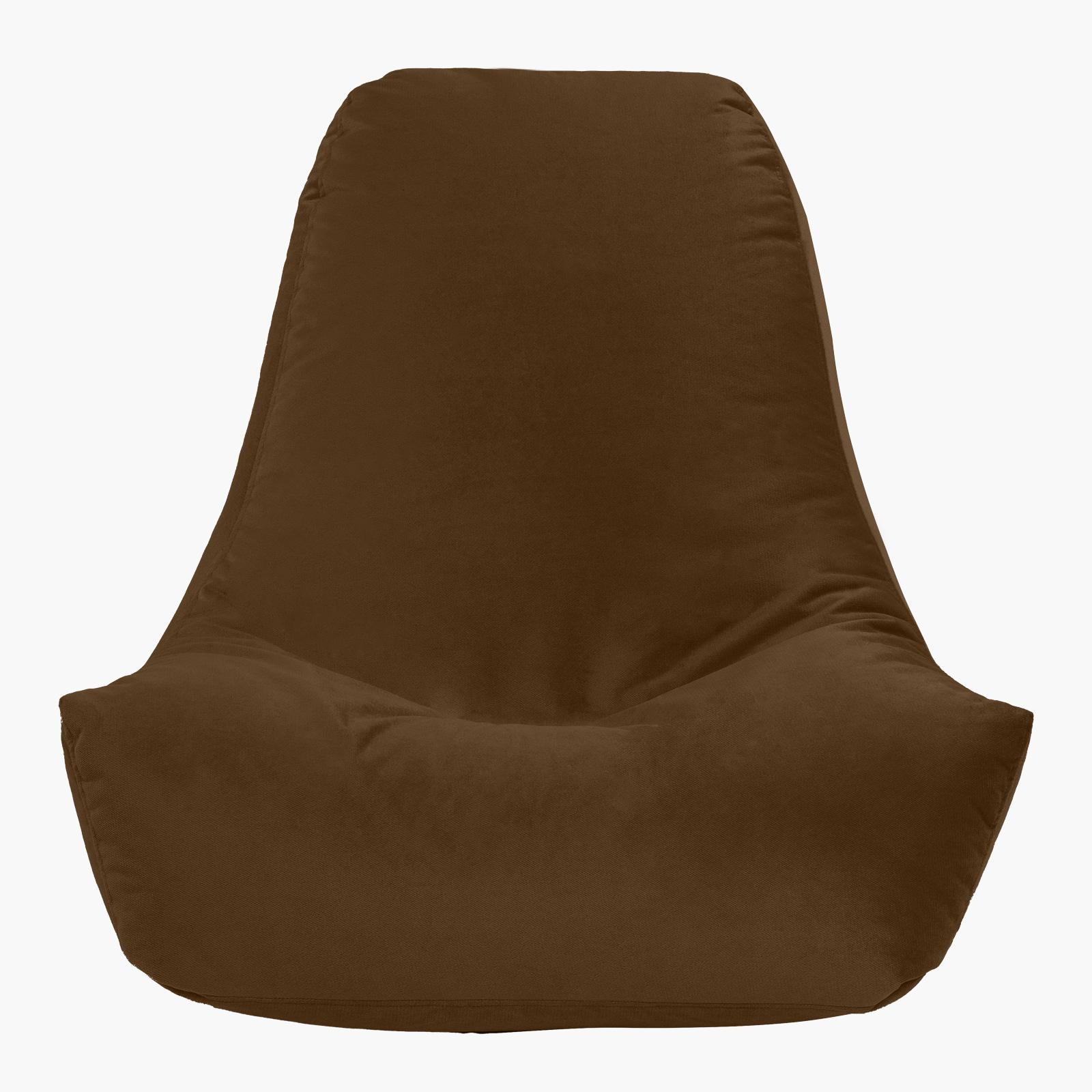 Harvey Solid Velvet Bean Bag Chair - Medium-furniture-sofaandseating-ottomansbeanbagsandpoufs-image-3